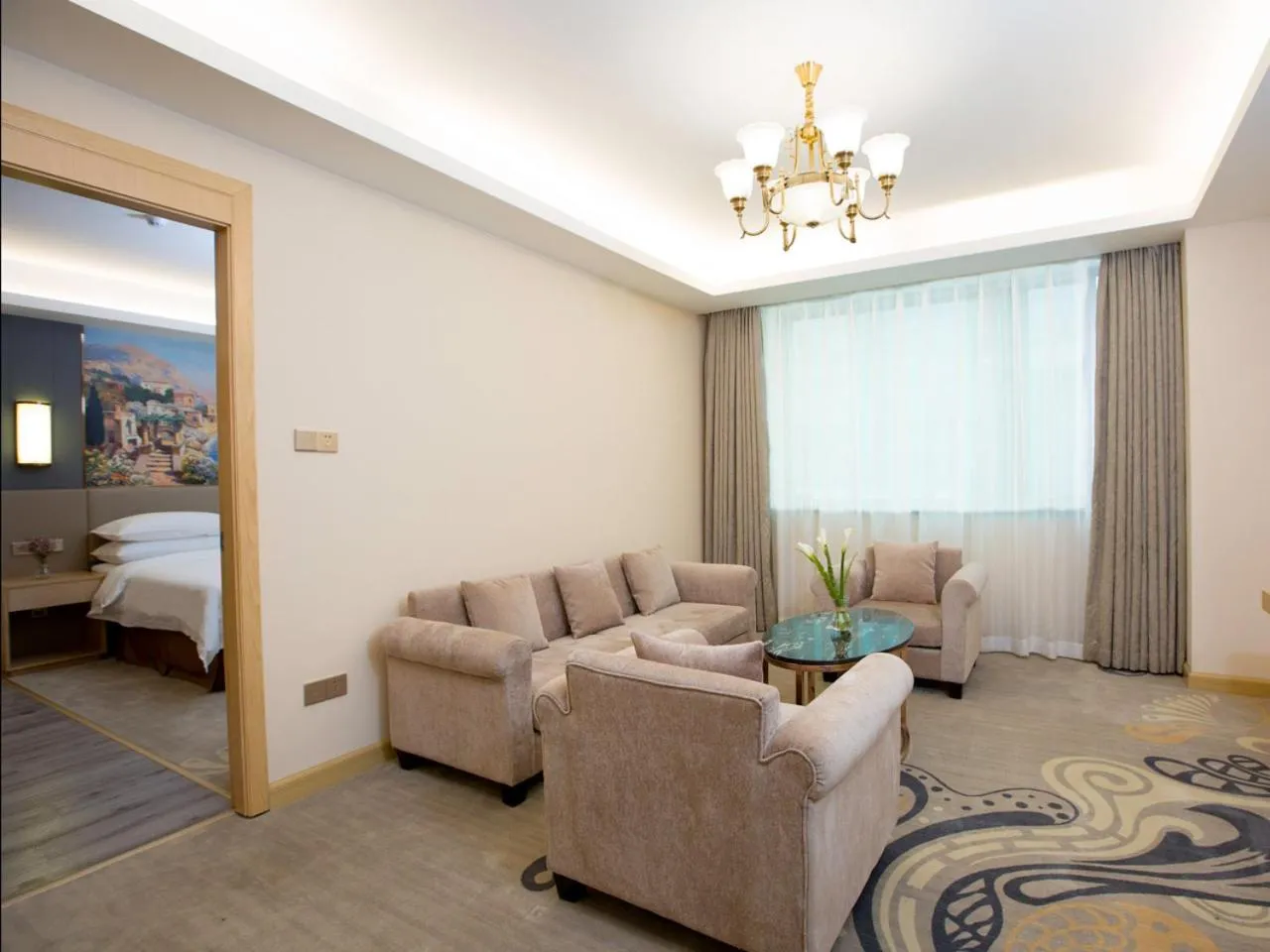 Bed in Vienna International Hotel Xian High Technology Road