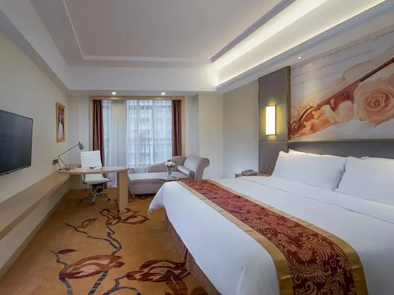 Bed in Vienna International Hotel Dongguan Shilonghuixing Business Central Bed in Vienna International Hotel Dongguan Shilonghuixing Business Central