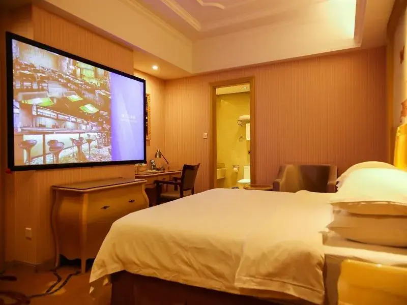 Bed in Vienna International Hotel Dongguan Shilonghuixing Business Central Bed in Vienna International Hotel Dongguan Shilonghuixing Business Central