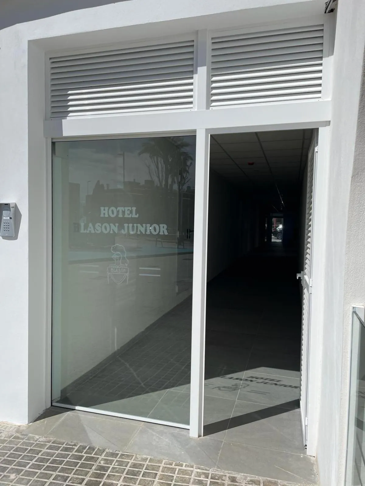 Property building in Hotel Blason Junior