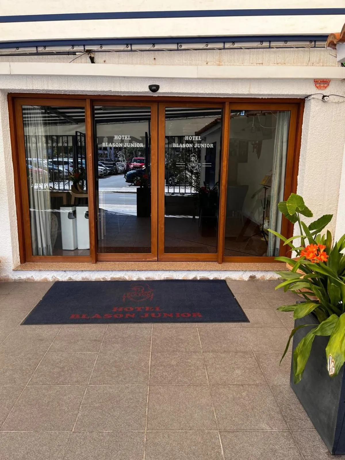 Property building in Hotel Blason Junior