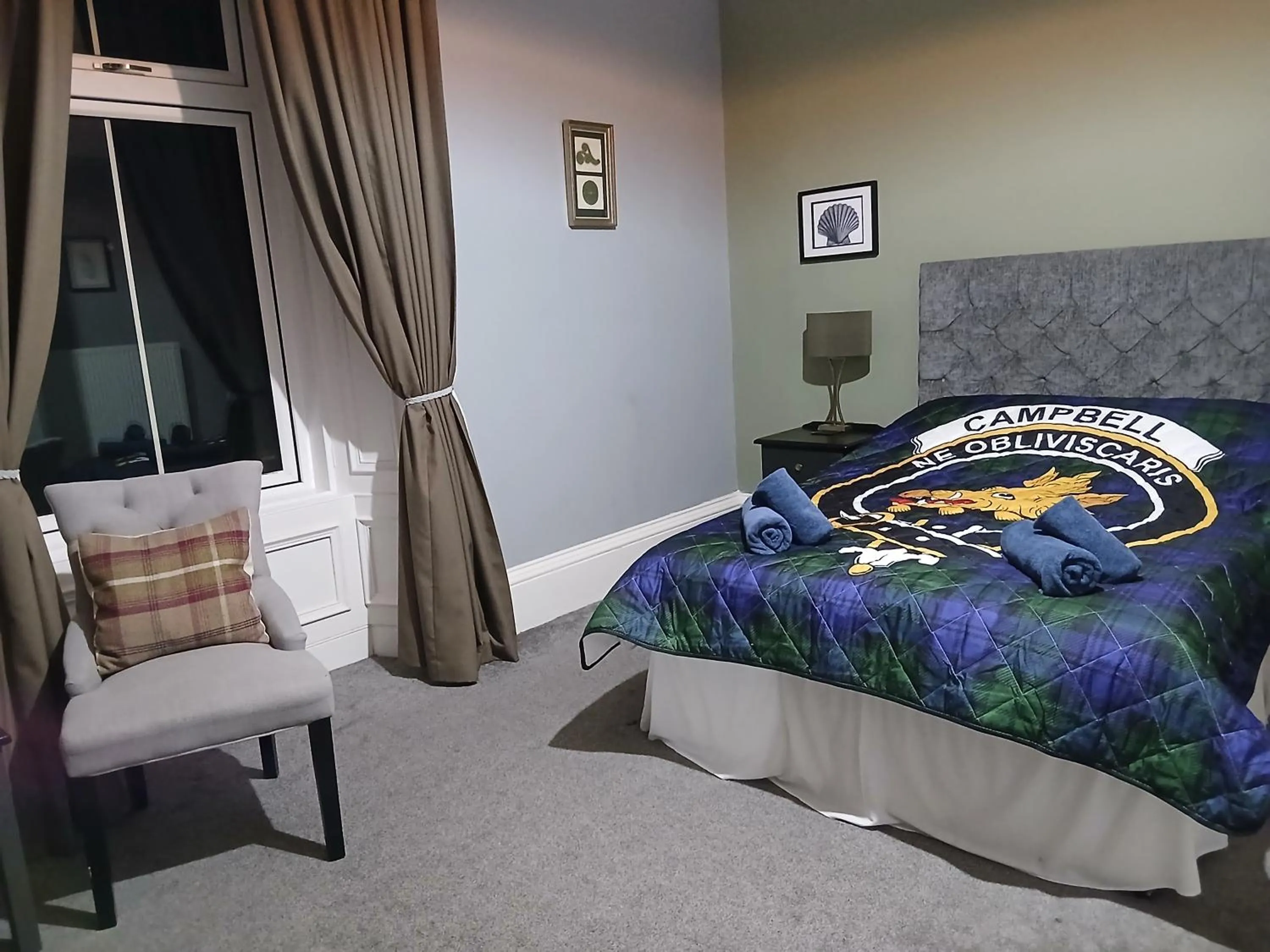 Bedroom, Bed in Greenland House B&B