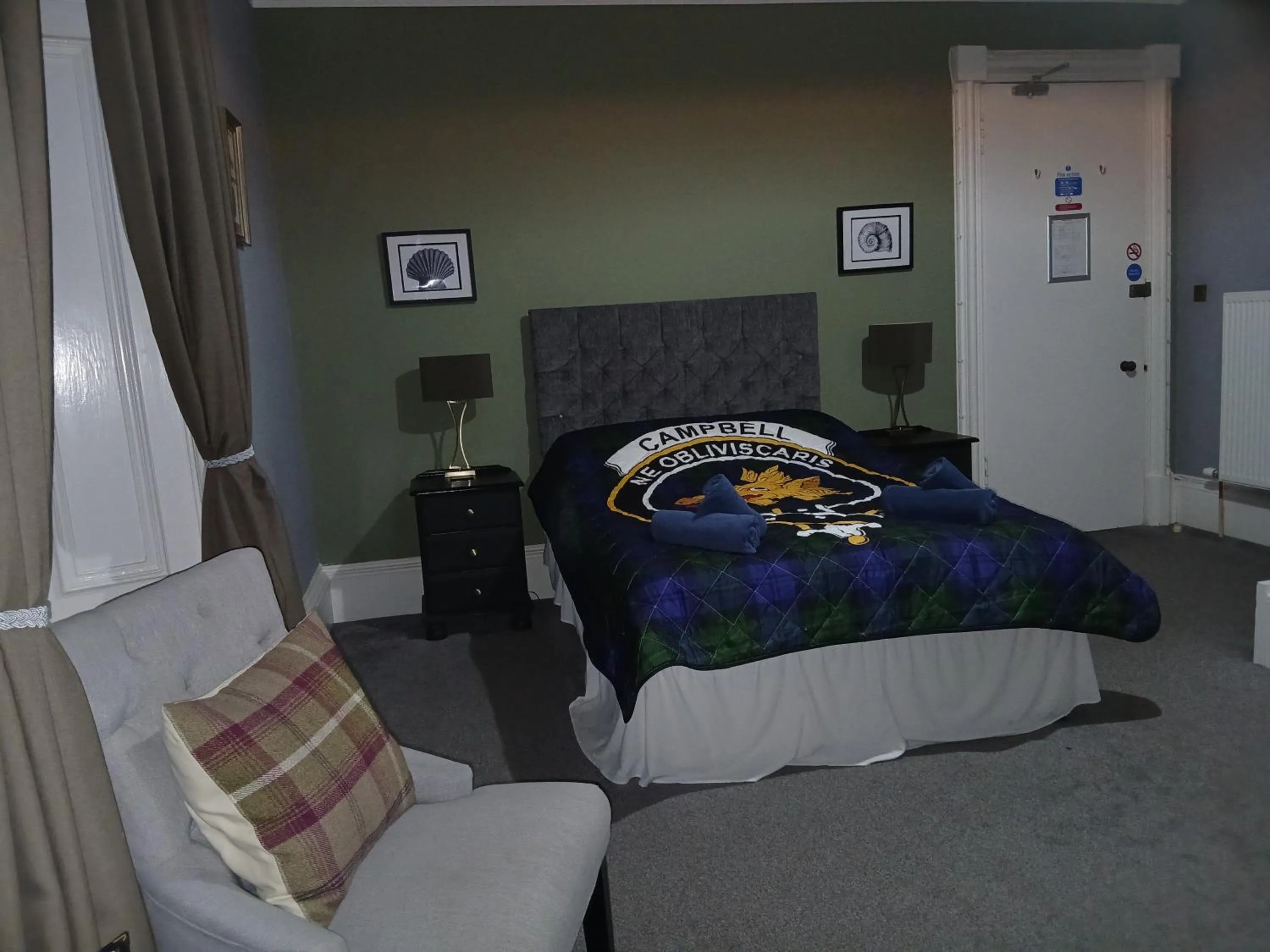 Bedroom, Bed in Greenland House B&B