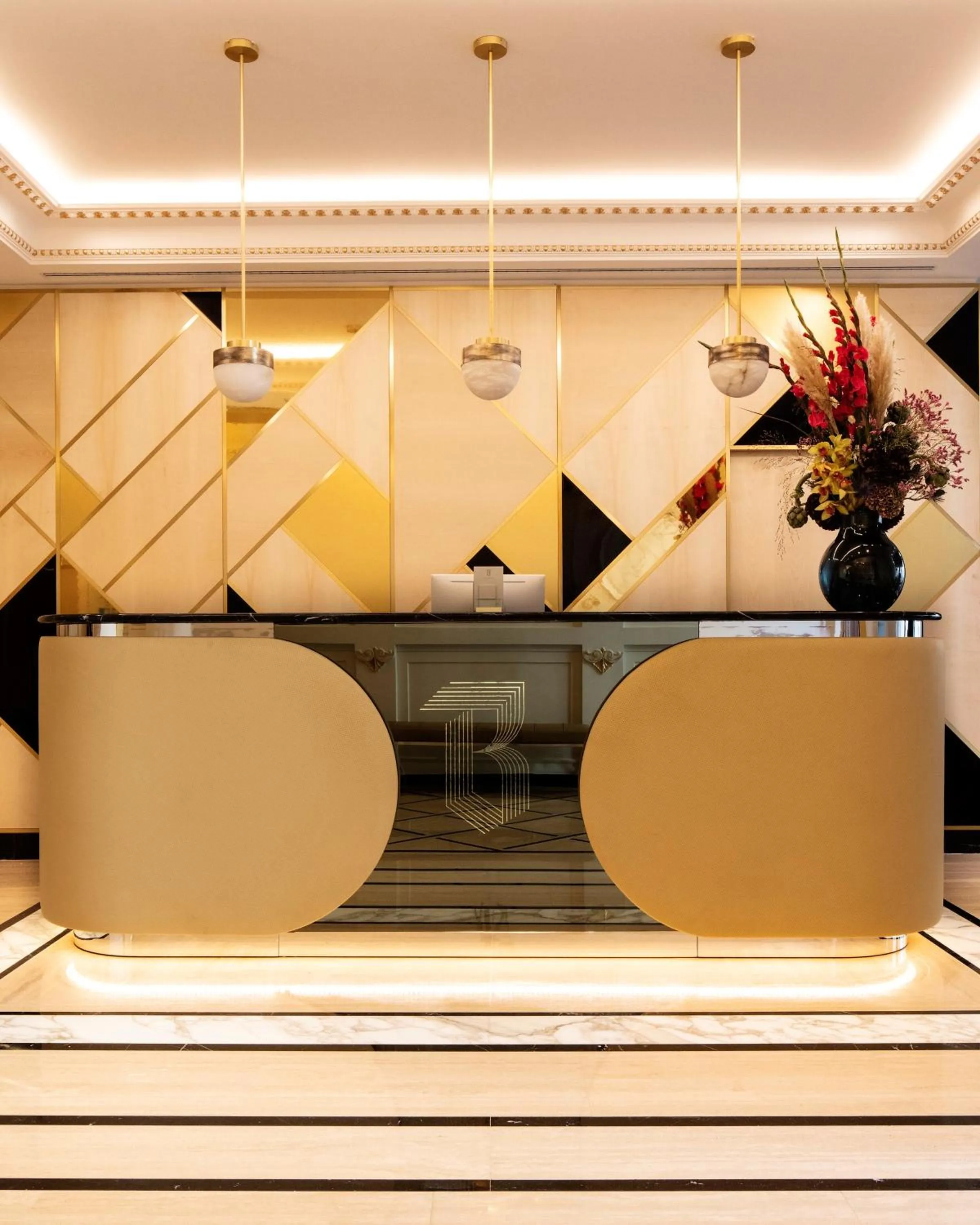 Lobby or reception in Hotel Bowmann