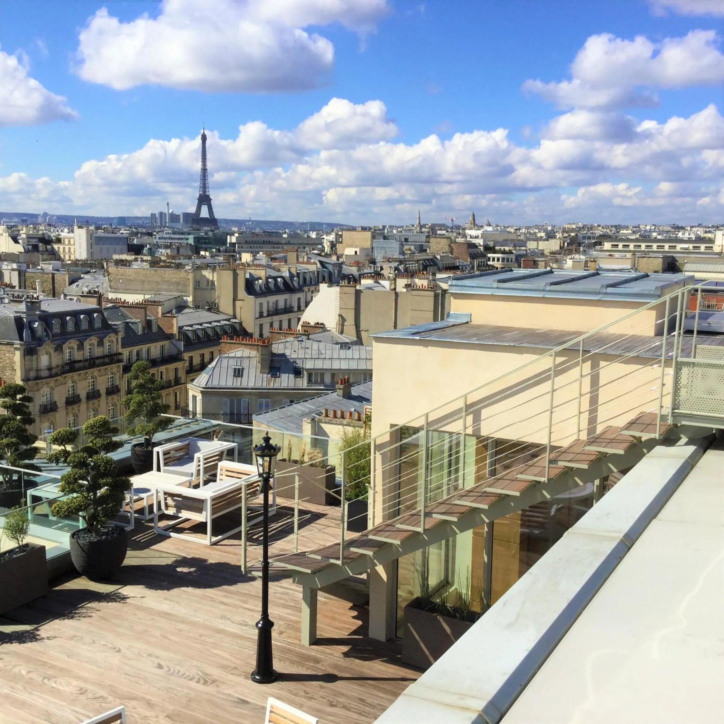 City view in Hotel Bowmann