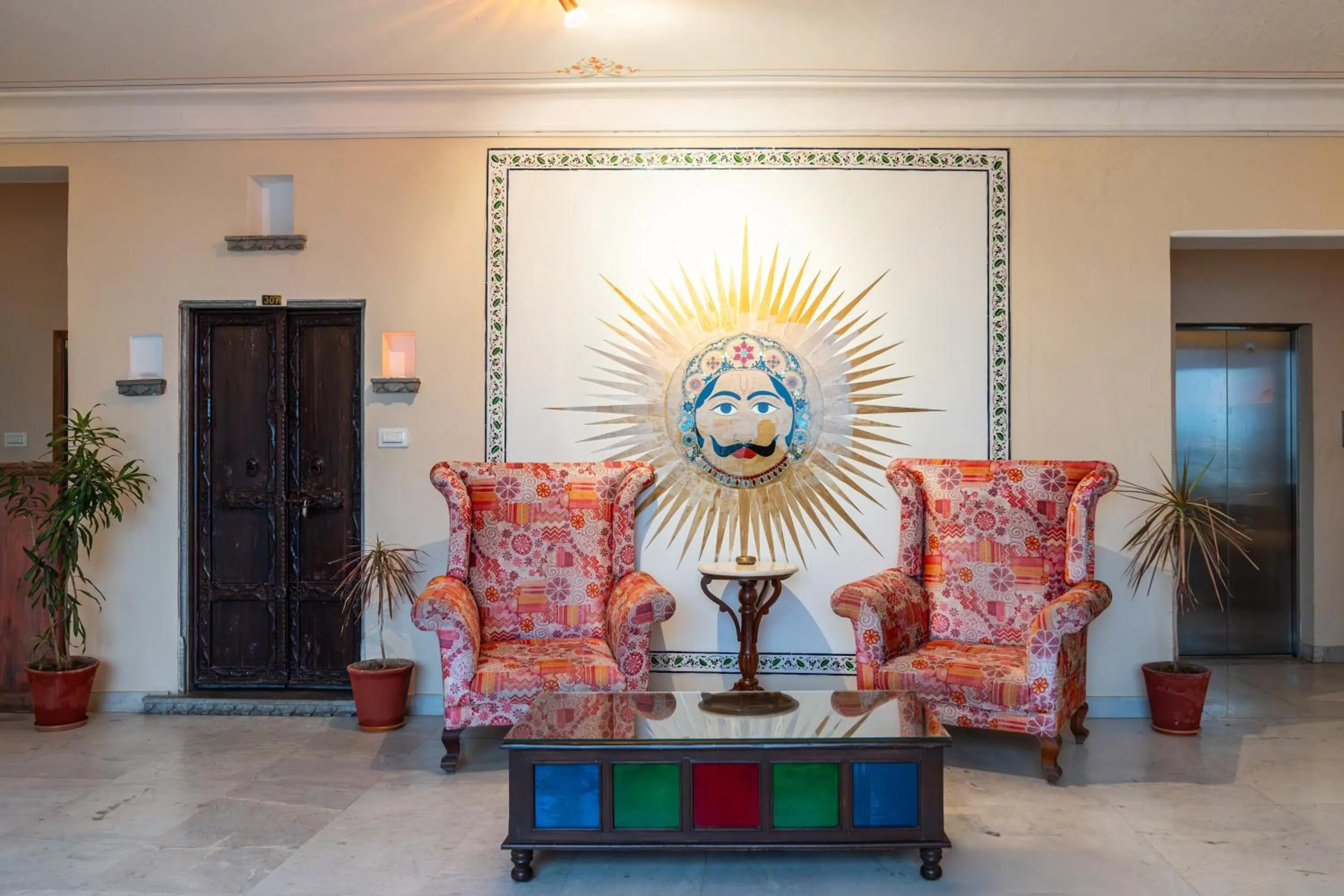 Seating area in Udaigarh - Udaipur