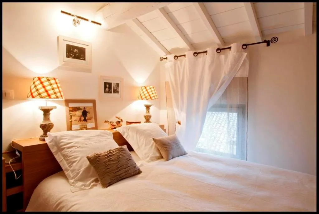 Bedroom, Bed in Maison De La Bourgade