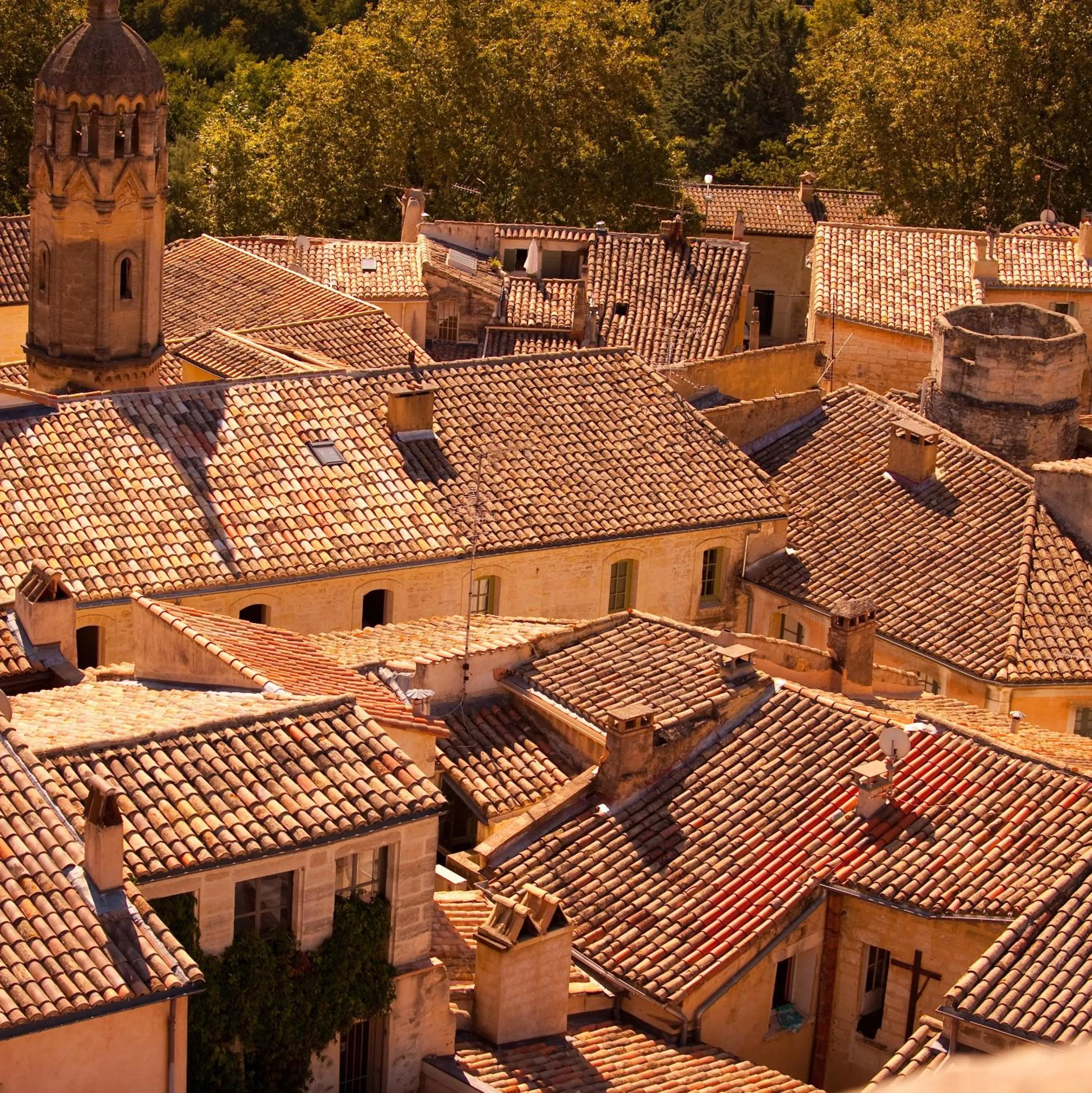Bird's eye view in Maison De La Bourgade
