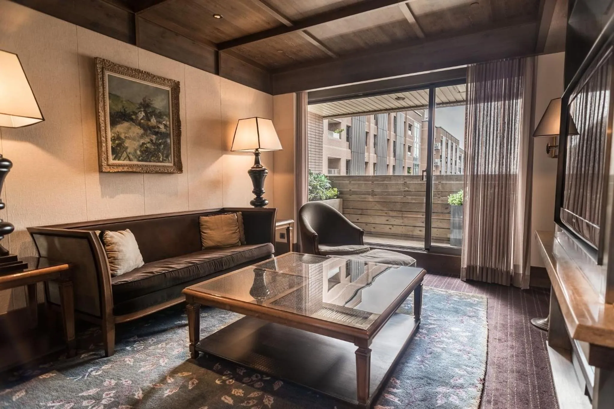 Living room in Palais de Chine Hotel