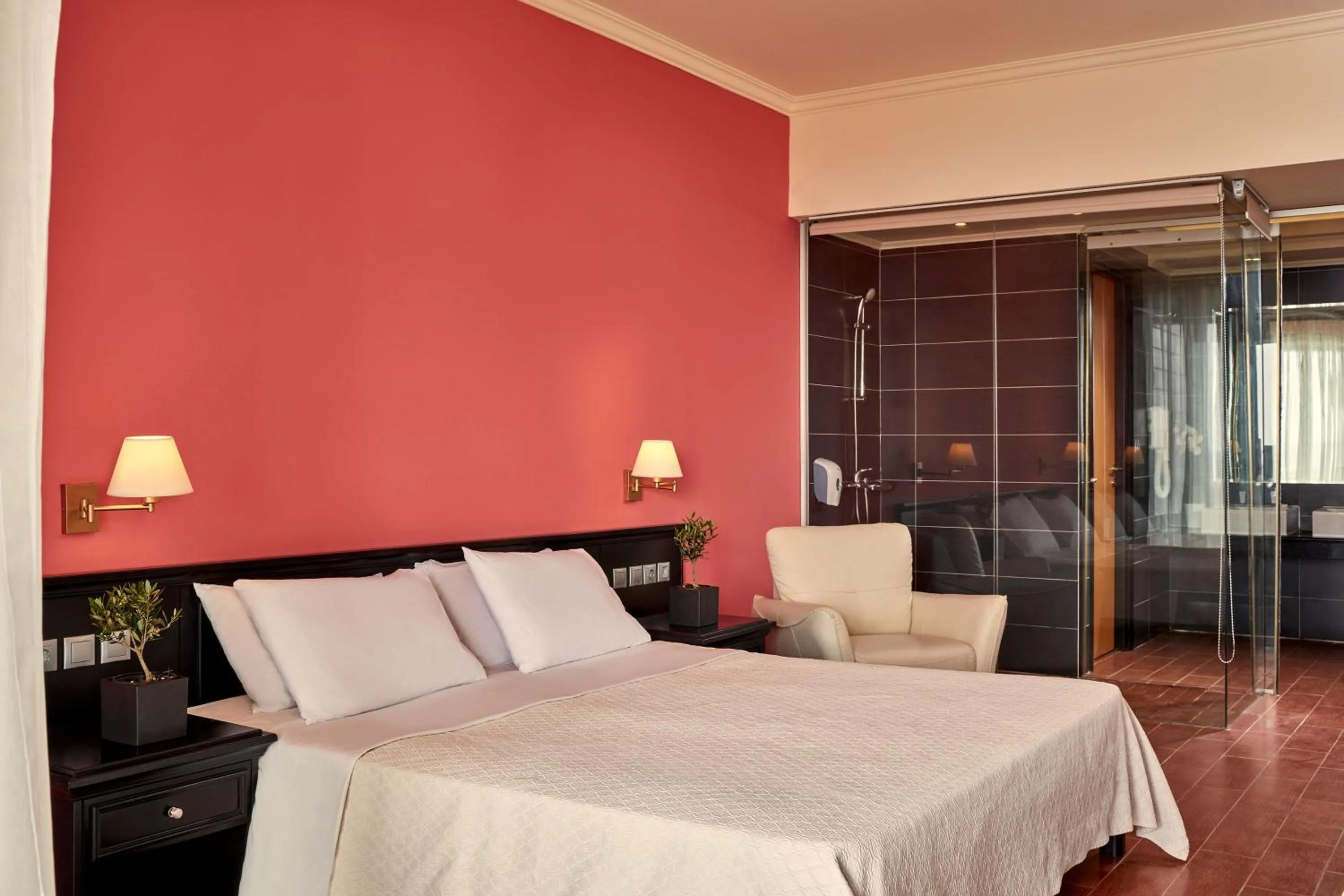 Bedroom, Bed in All Senses Nautica Blue Exclusive Resort & Spa - All Inclusive