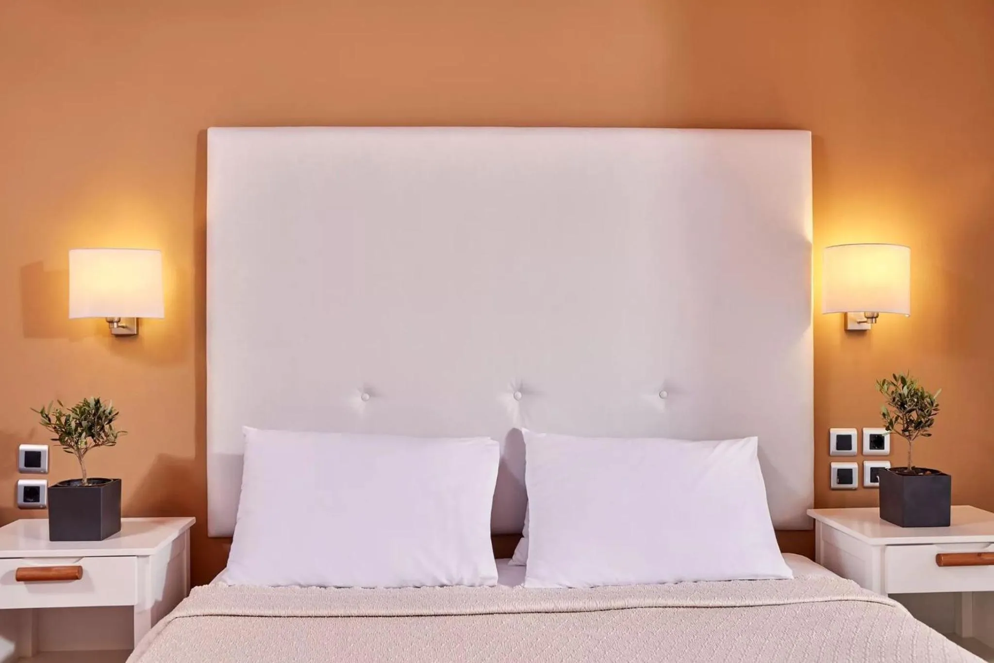 Bed in All Senses Nautica Blue Exclusive Resort & Spa - All Inclusive