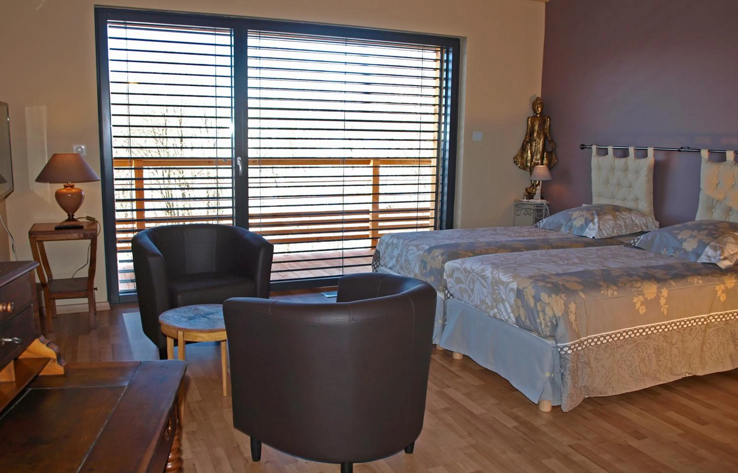 Bed in Au Chant du Riou