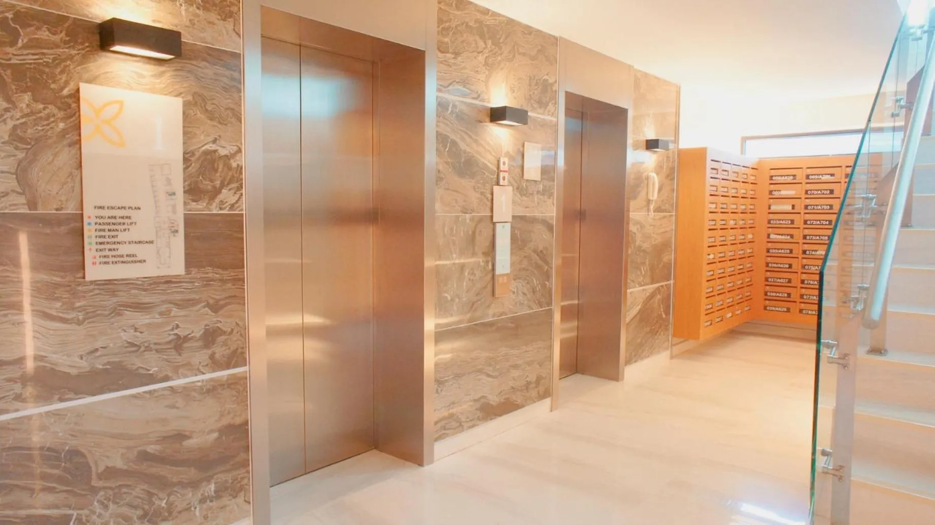 elevator in The Astra Chiang Mai