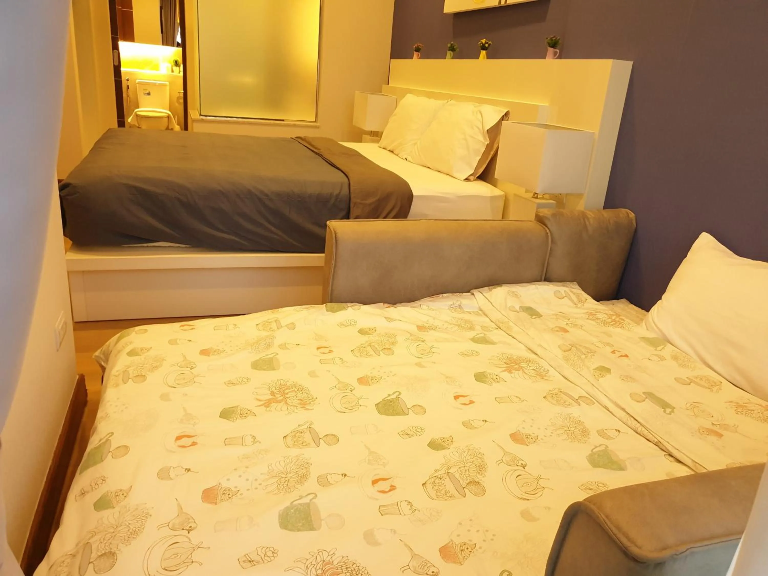 Bed in The Astra Chiang Mai