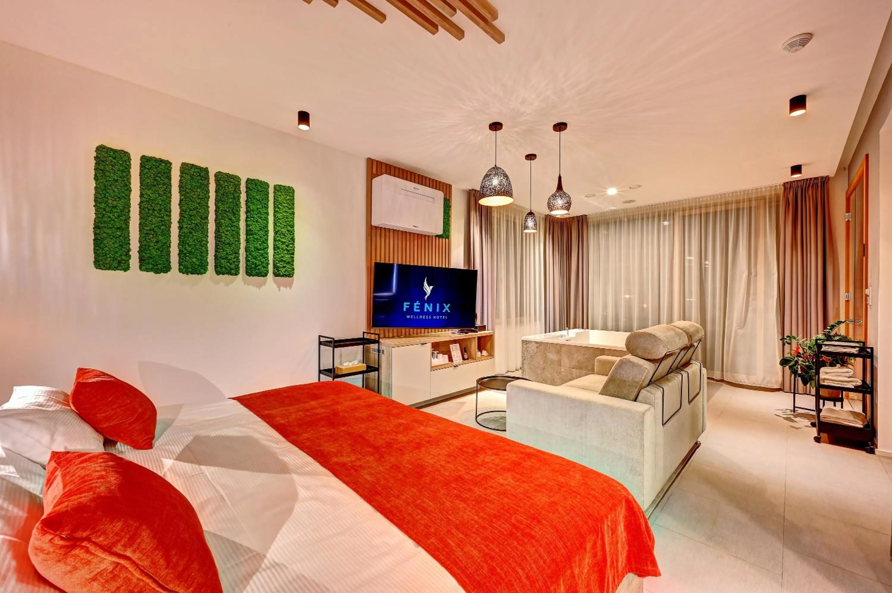 Bed in Wellness Hotel Fénix