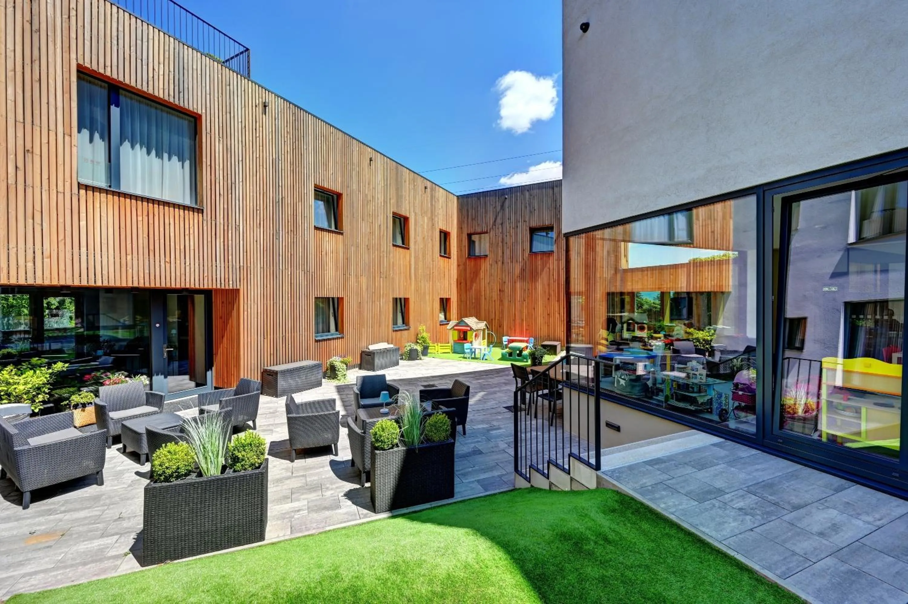 Property building in Wellness Hotel Fénix