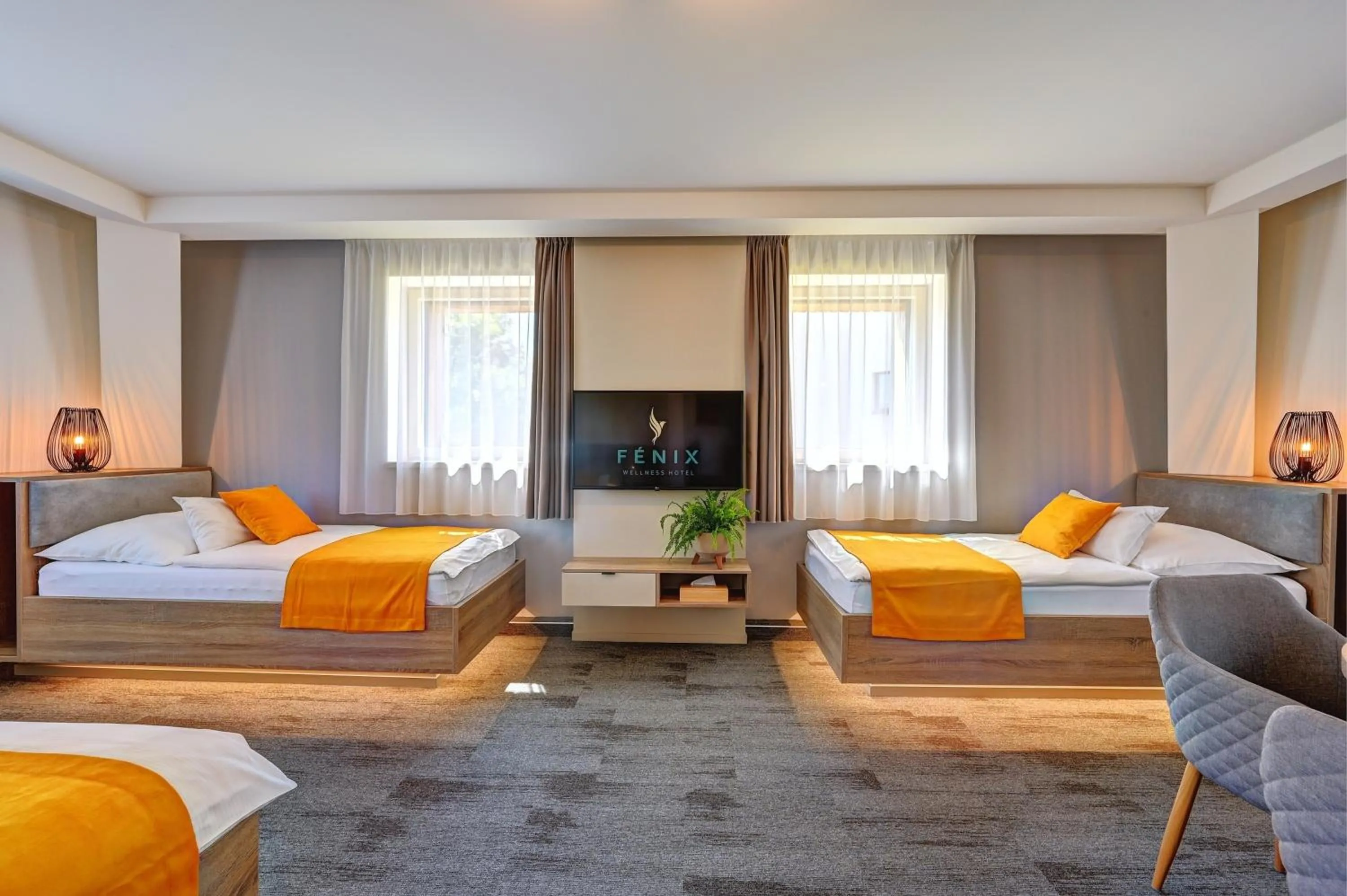 Bed in Wellness Hotel Fénix