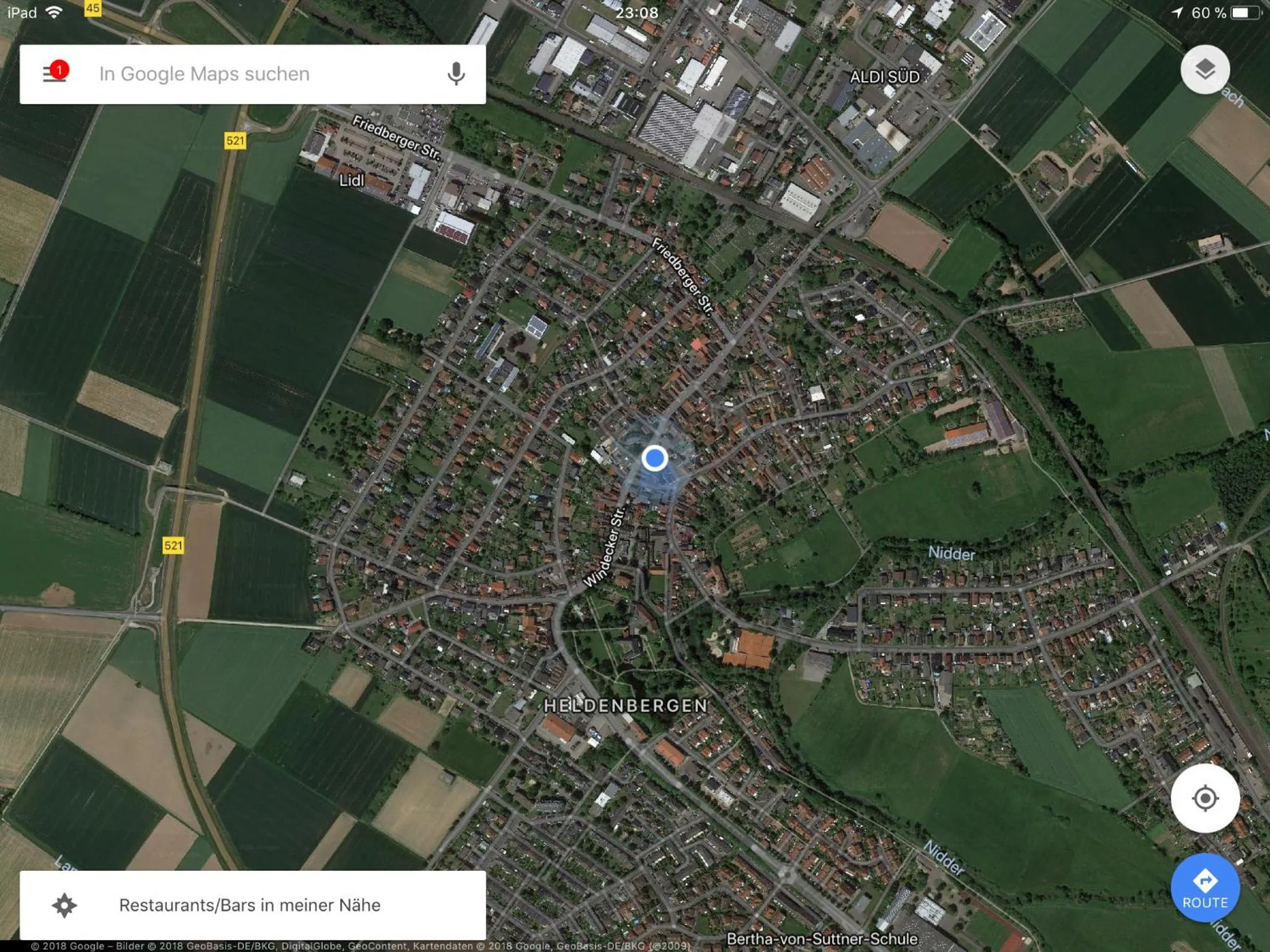 Location in Hotel Zum Adler