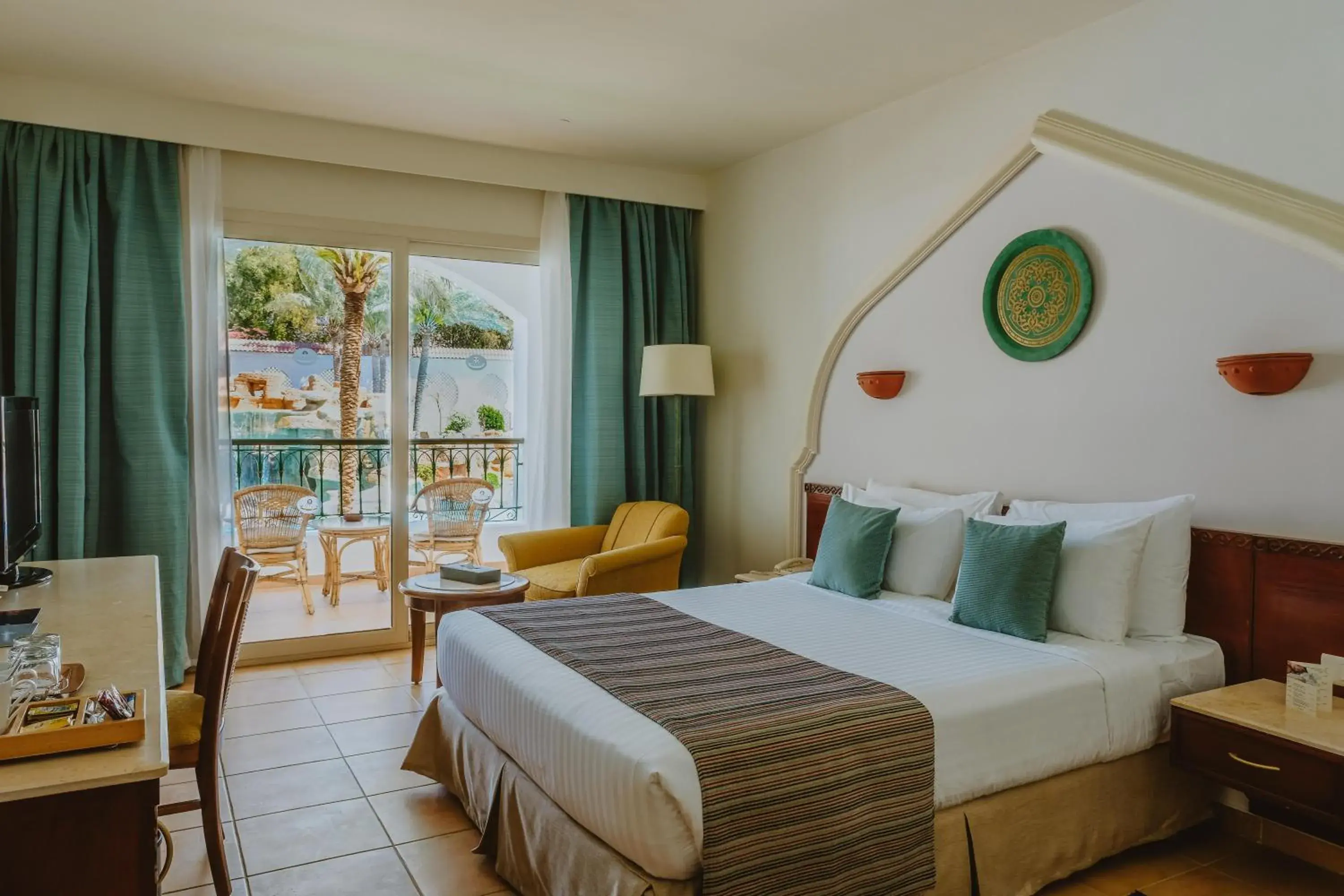 View (from property/room), Bed in Baron Palms Adults Friendly Only 16 years plus Boutique Hotel Style View (from property/room), Bed in Baron Palms Adults Friendly Only 16 years plus Boutique Hotel Style