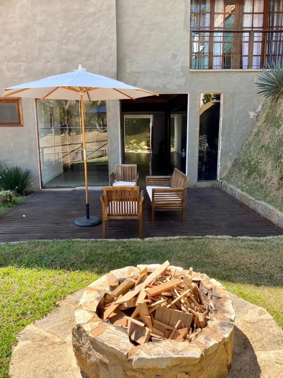 Patio in Pousada Golf Village