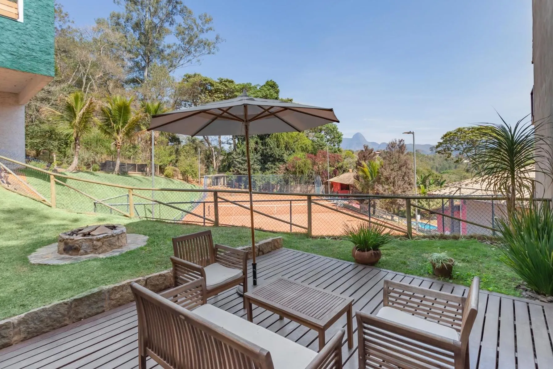 Balcony/Terrace in Pousada Golf Village