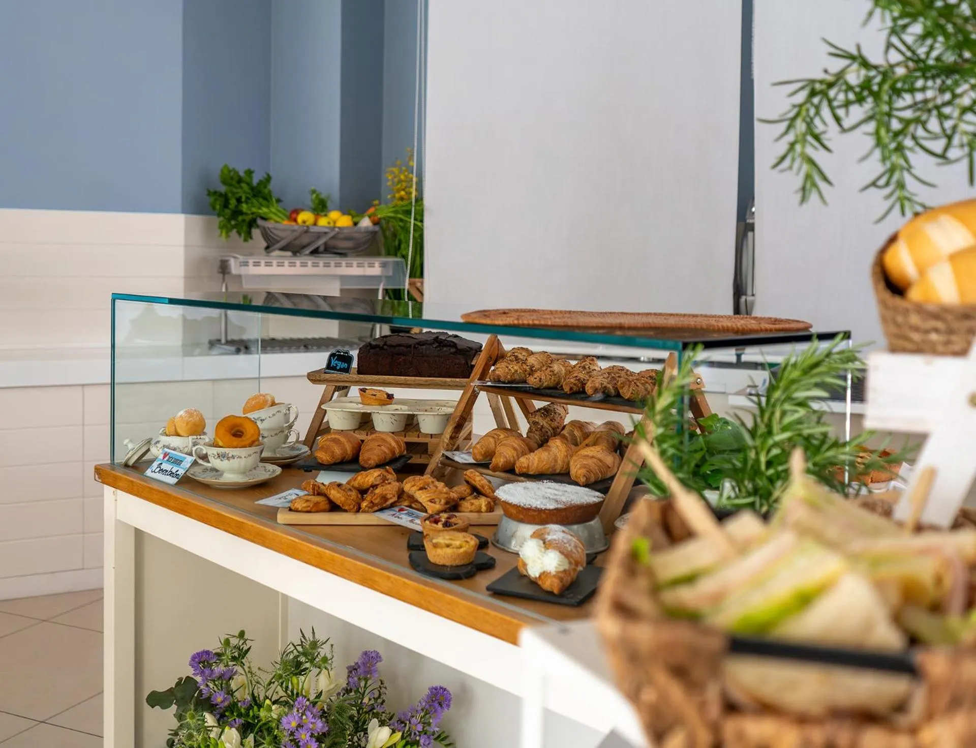 Buffet breakfast in Hotel Panorama