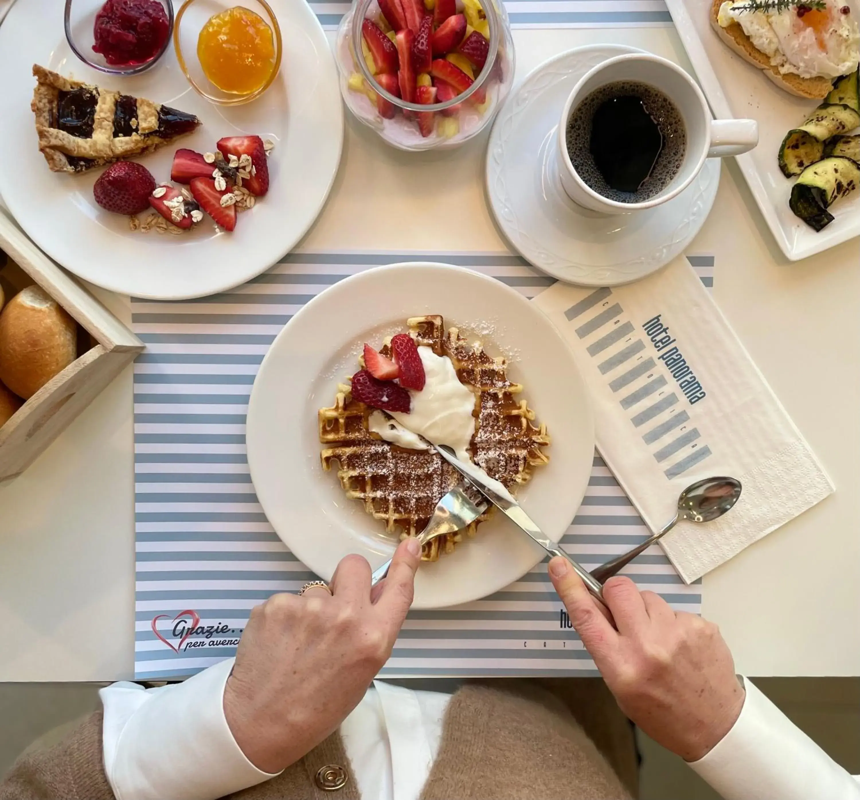 Breakfast in Hotel Panorama