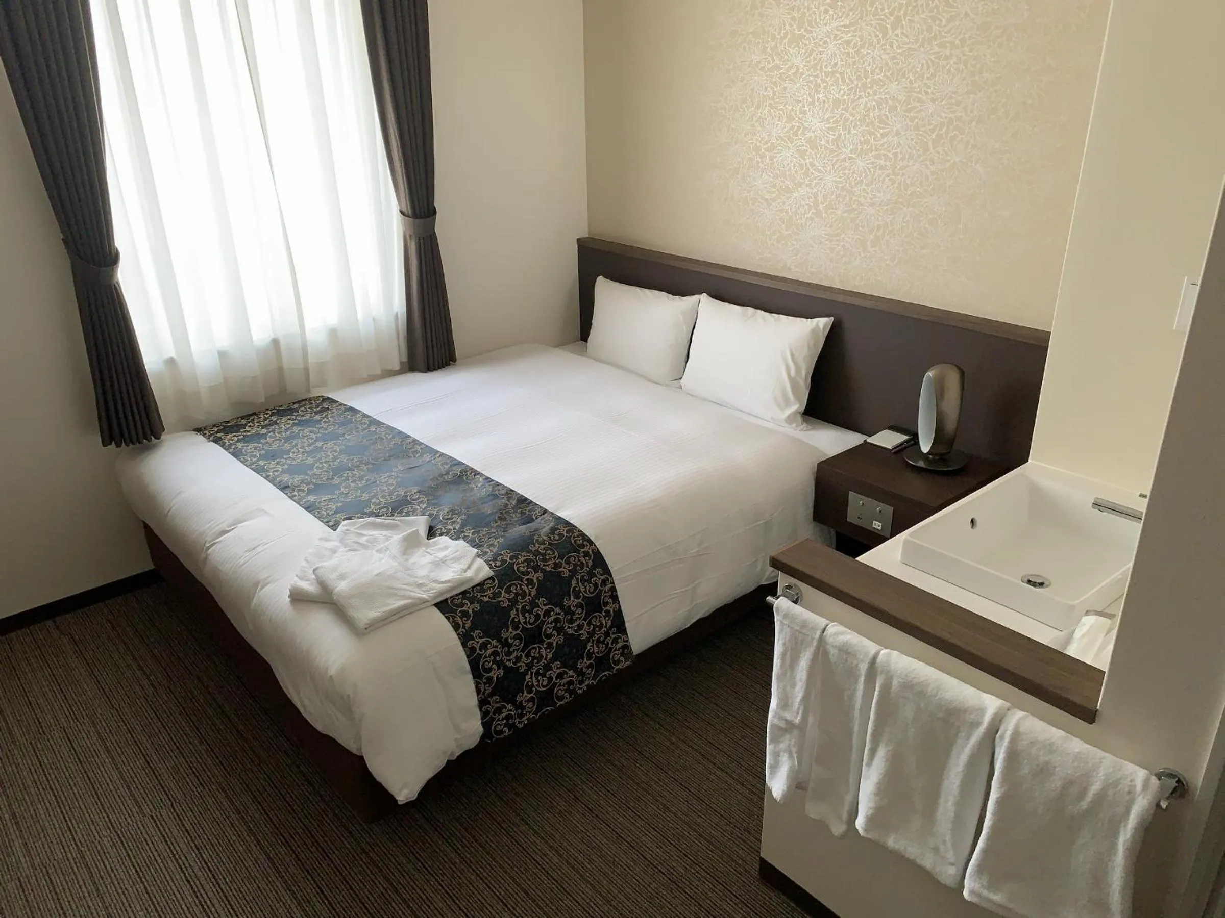 Bed in Bande Hotel Osaka