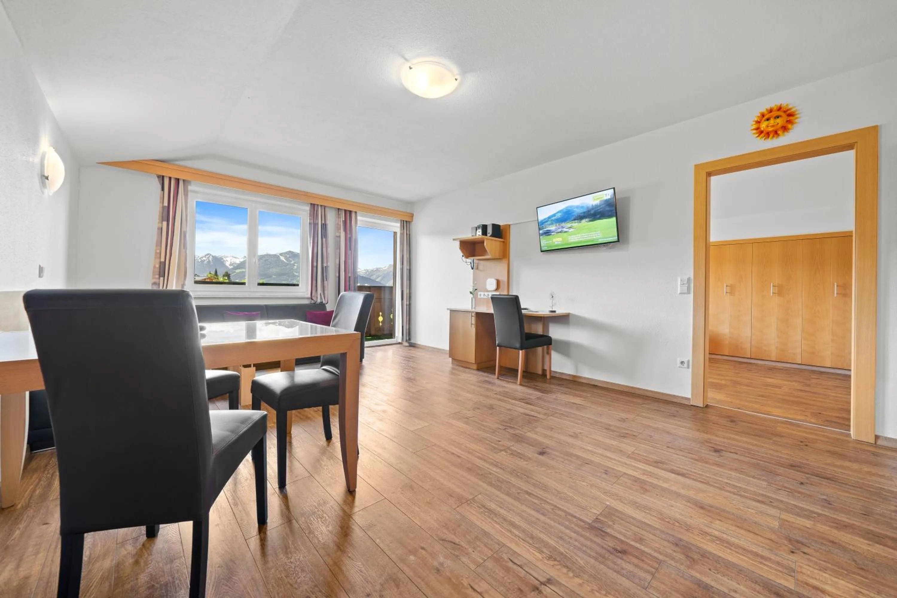 Living room in Aparthotel Sunrise