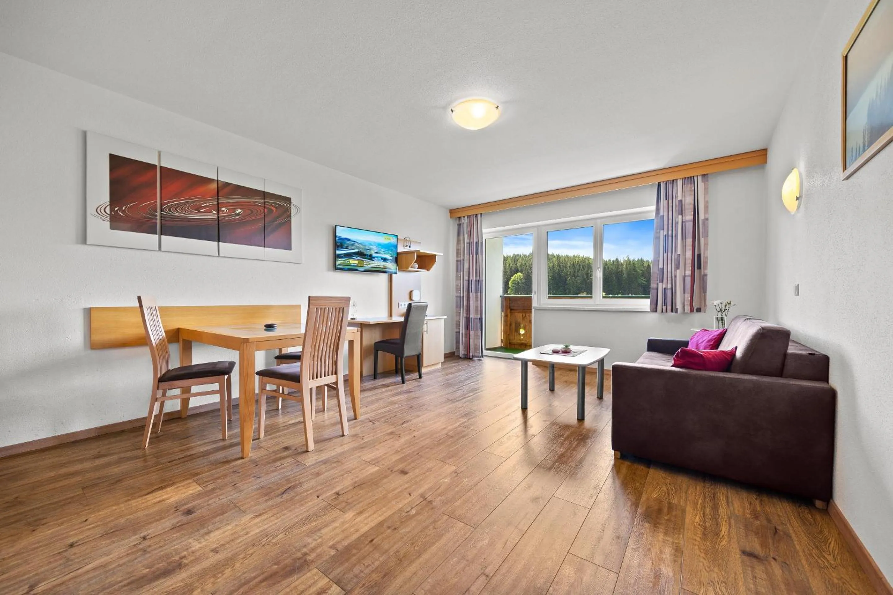 Living room in Aparthotel Sunrise