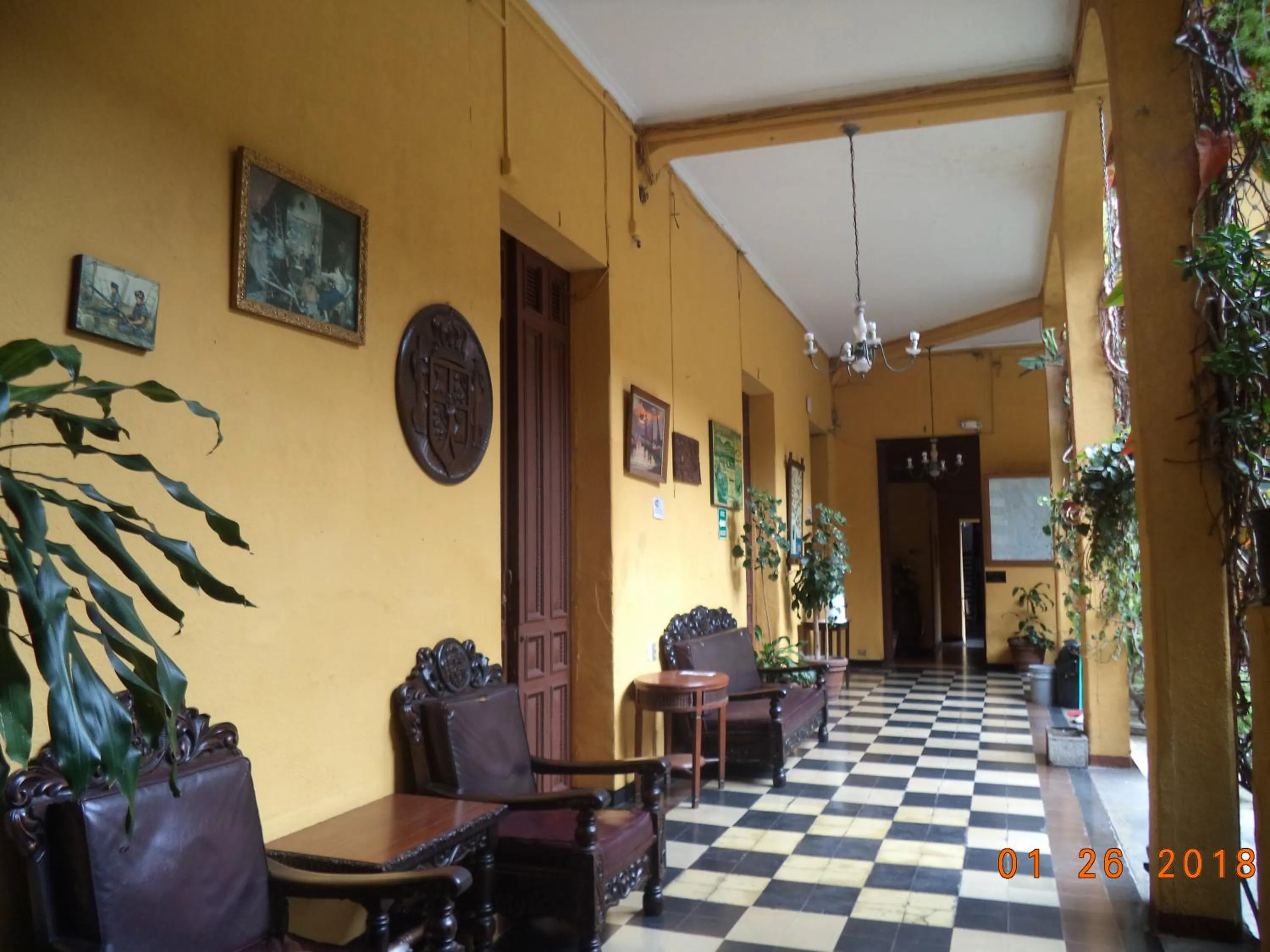 Seating area in Hotel Spring