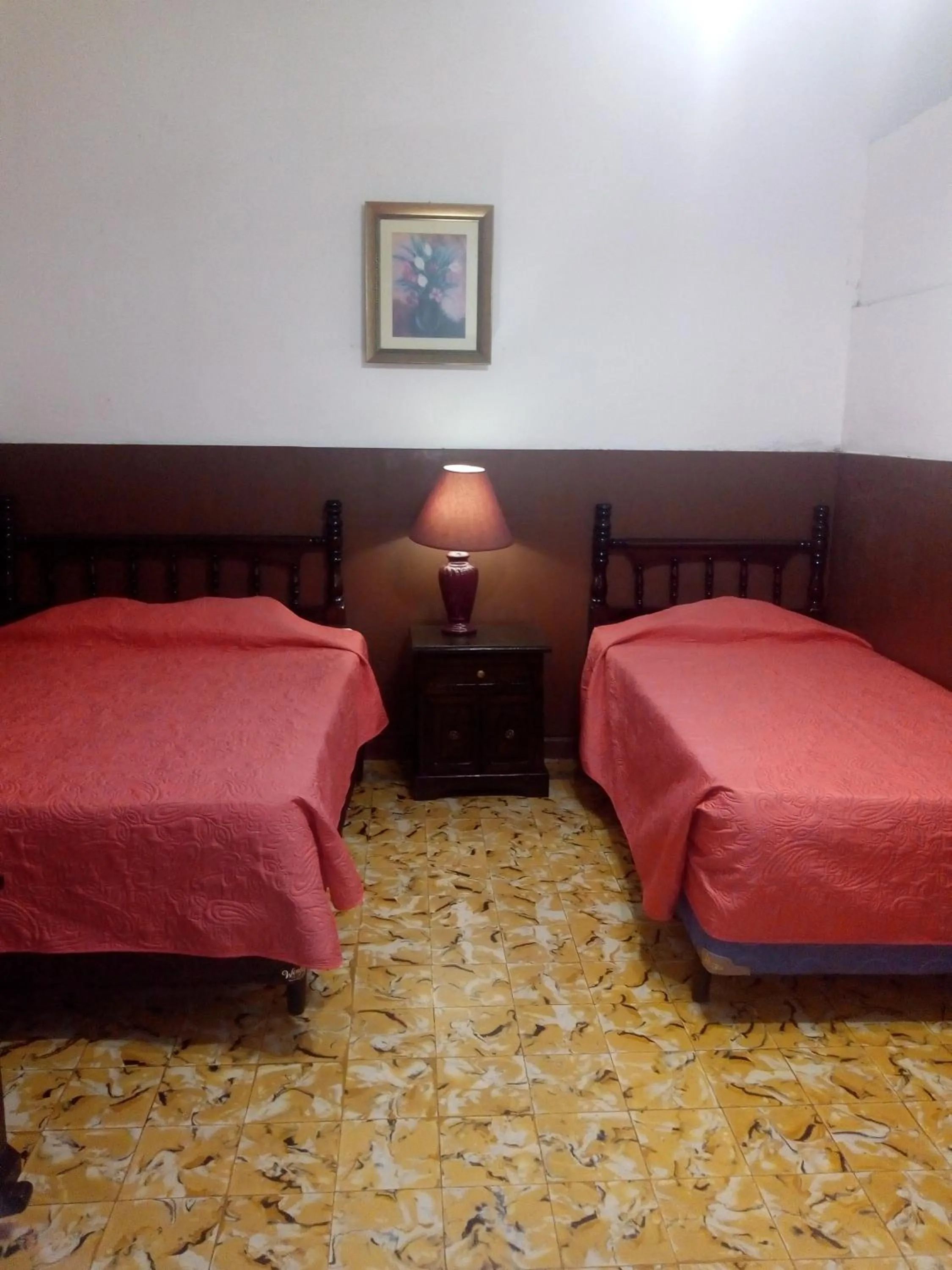 Bed in Hotel Spring