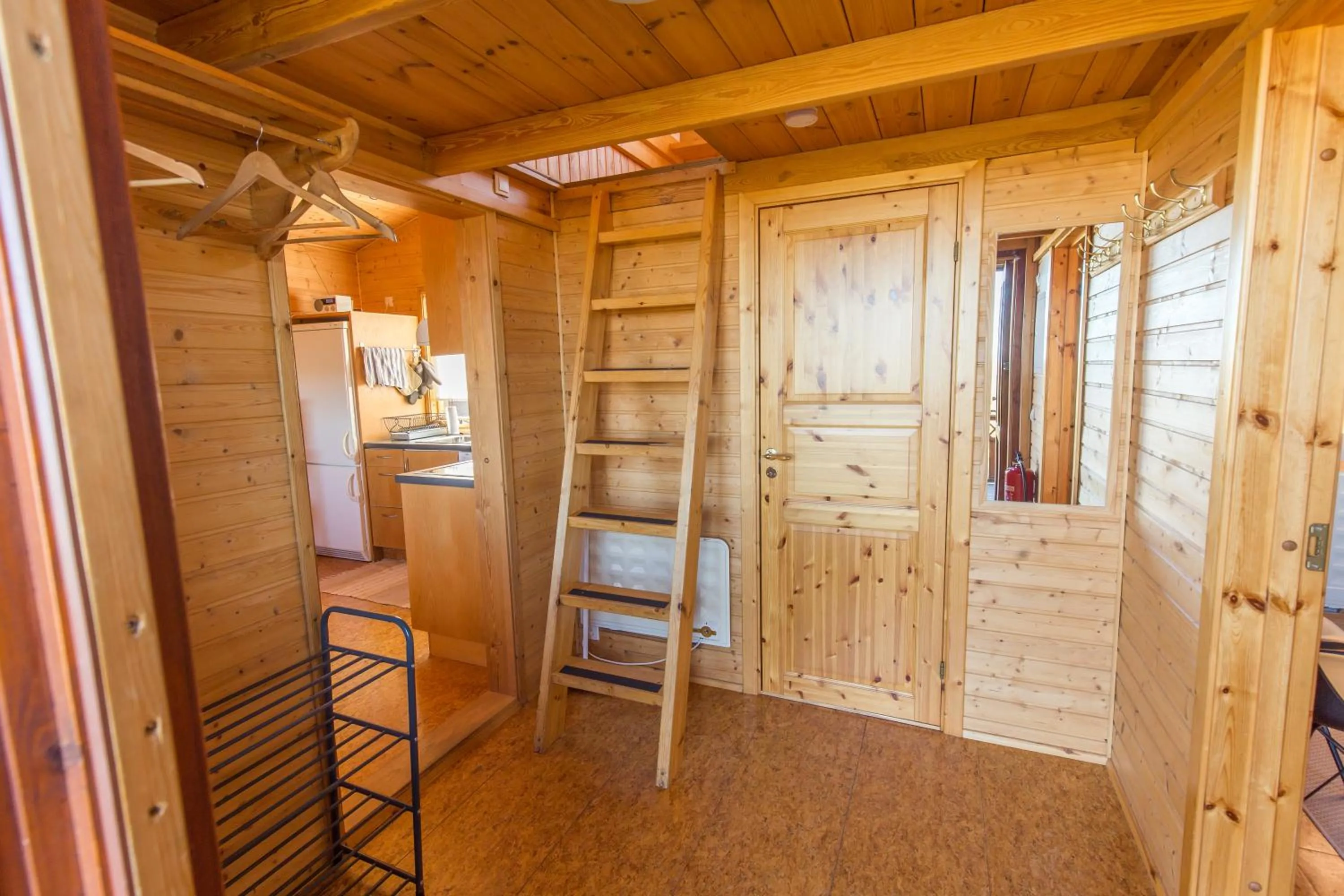 Lobby or reception in Cozy Cottage by Stay in Iceland