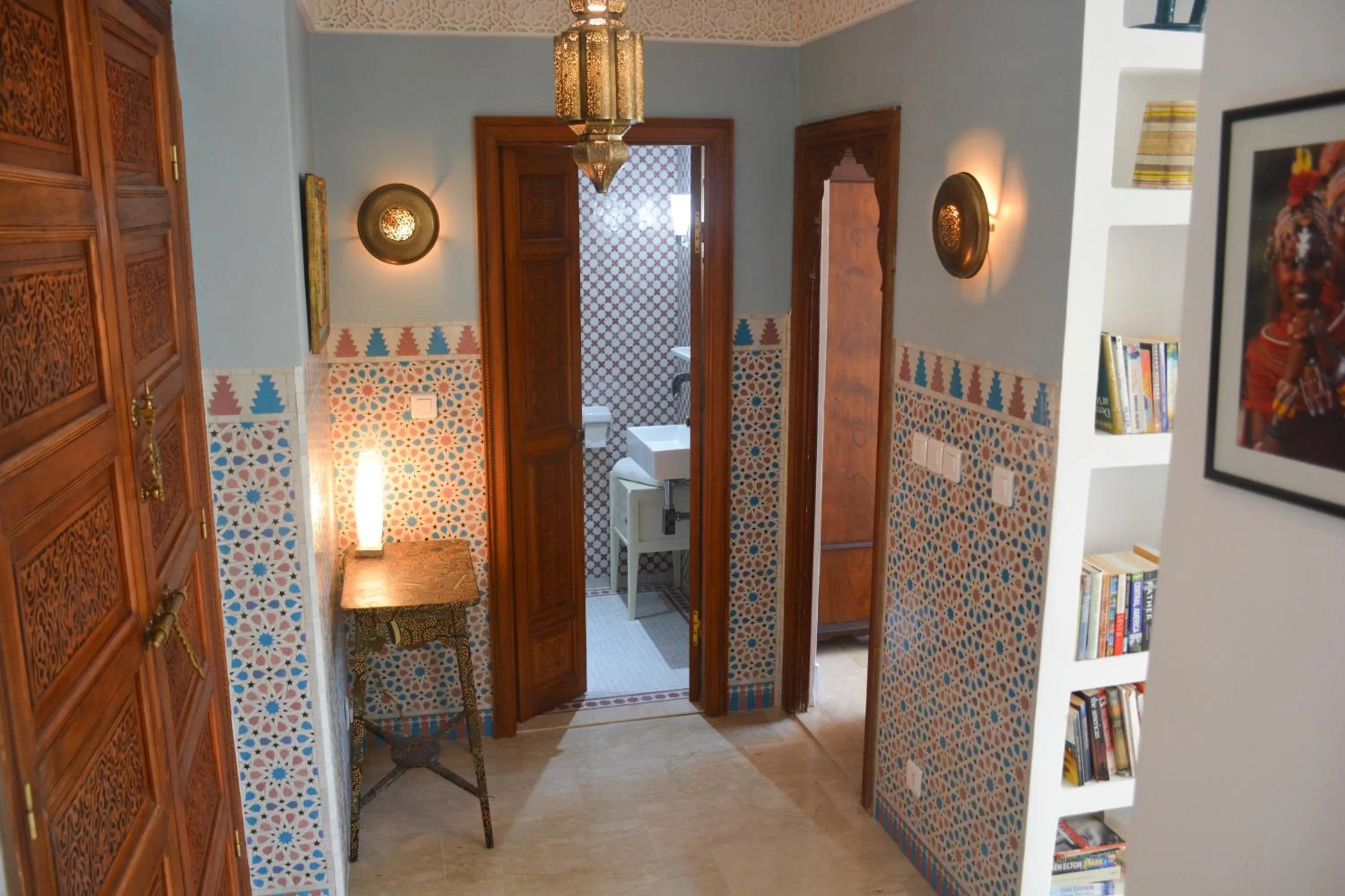 Appartement moderne moroccan/African décoration