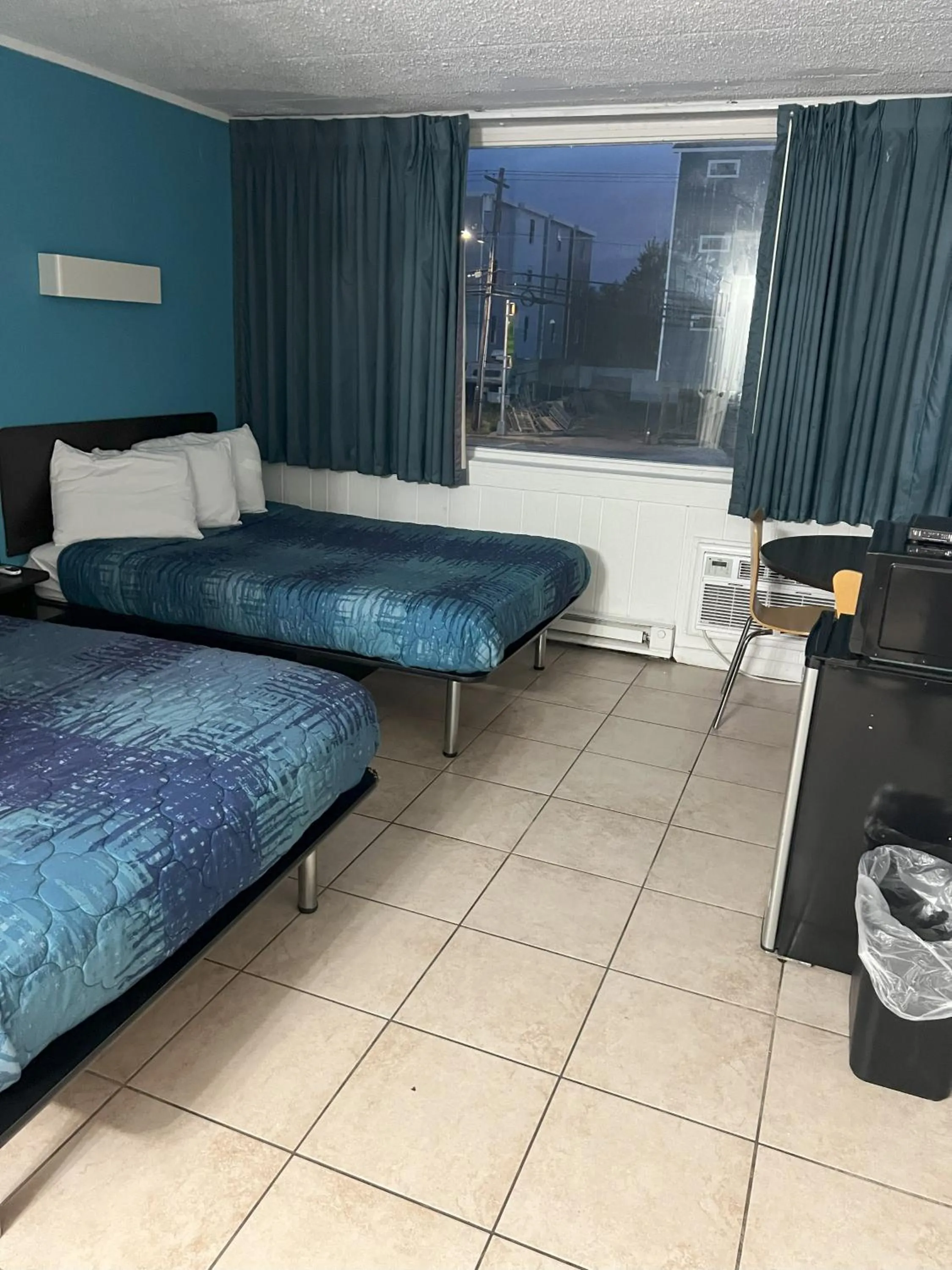 Bed in AIRE Hotel North Beach Jersey Shore