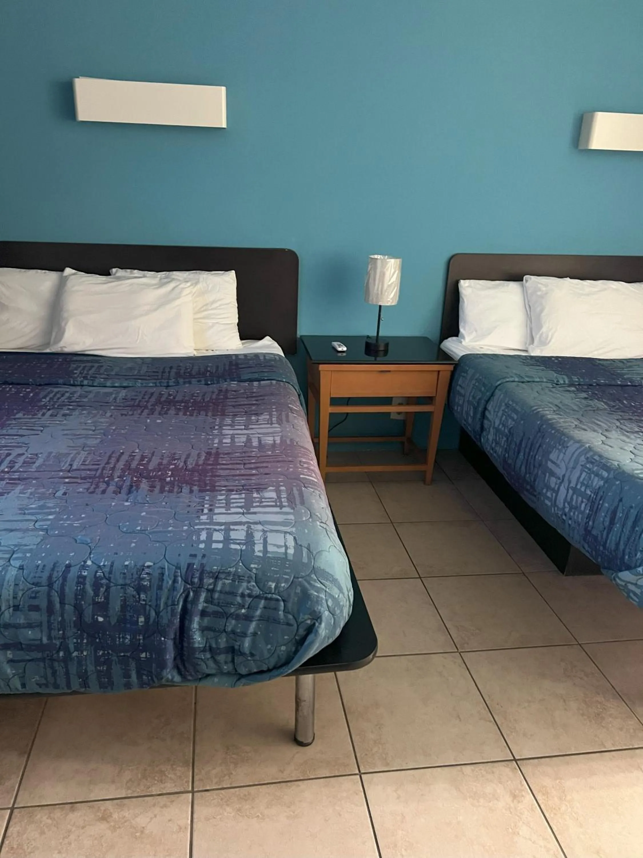 Bed in AIRE Hotel North Beach Jersey Shore