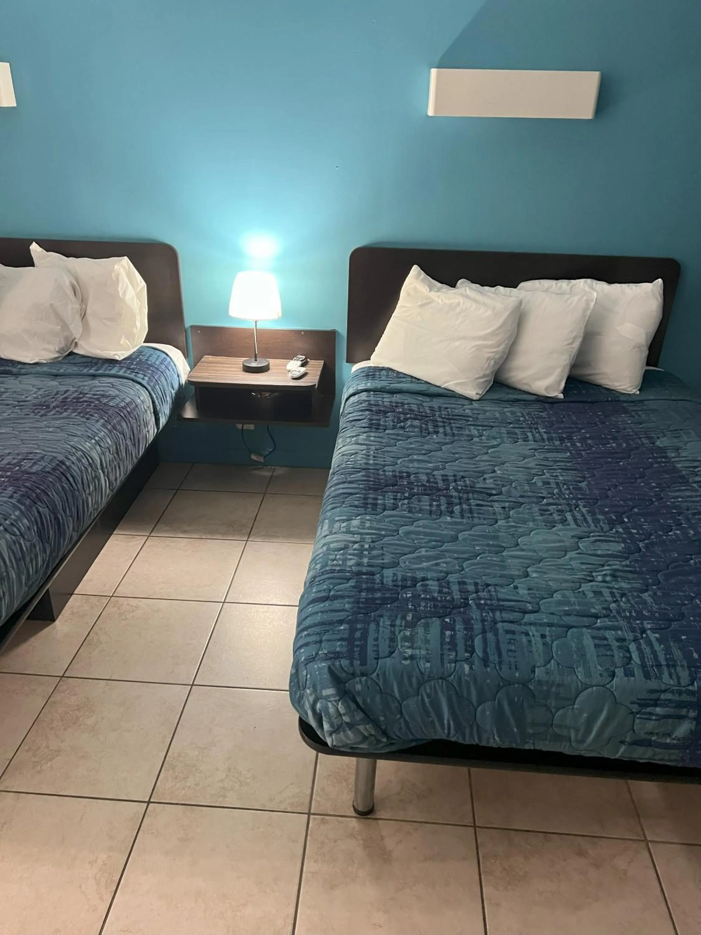 Bed in AIRE Hotel North Beach Jersey Shore