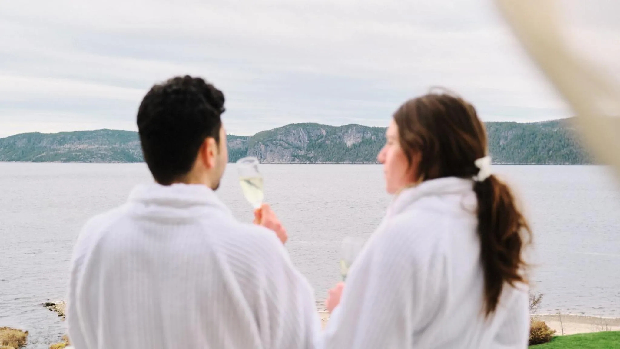 River view in BATTURES Hotel Fjord Saguenay