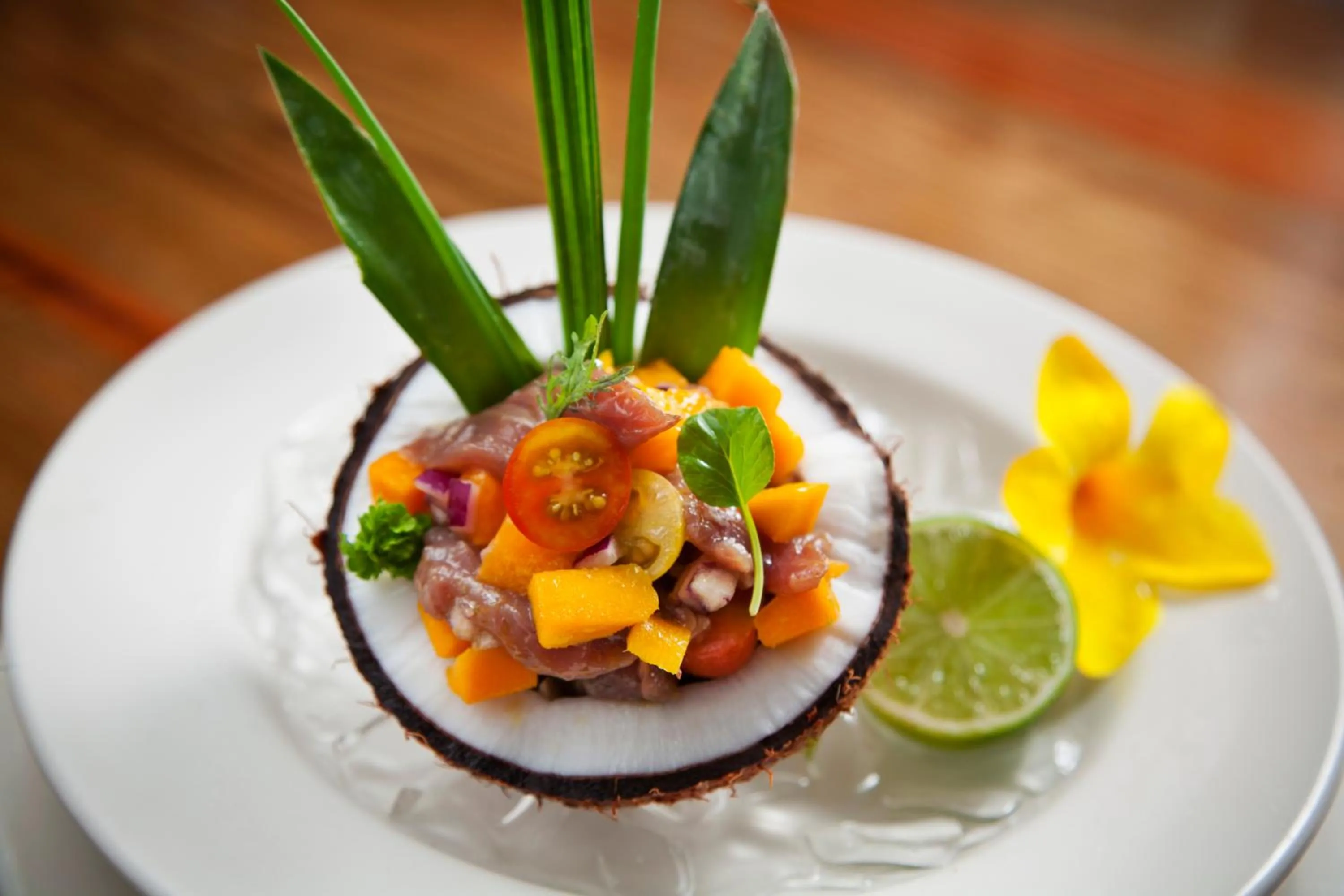 Food close-up in Ti Kaye Resort & Spa