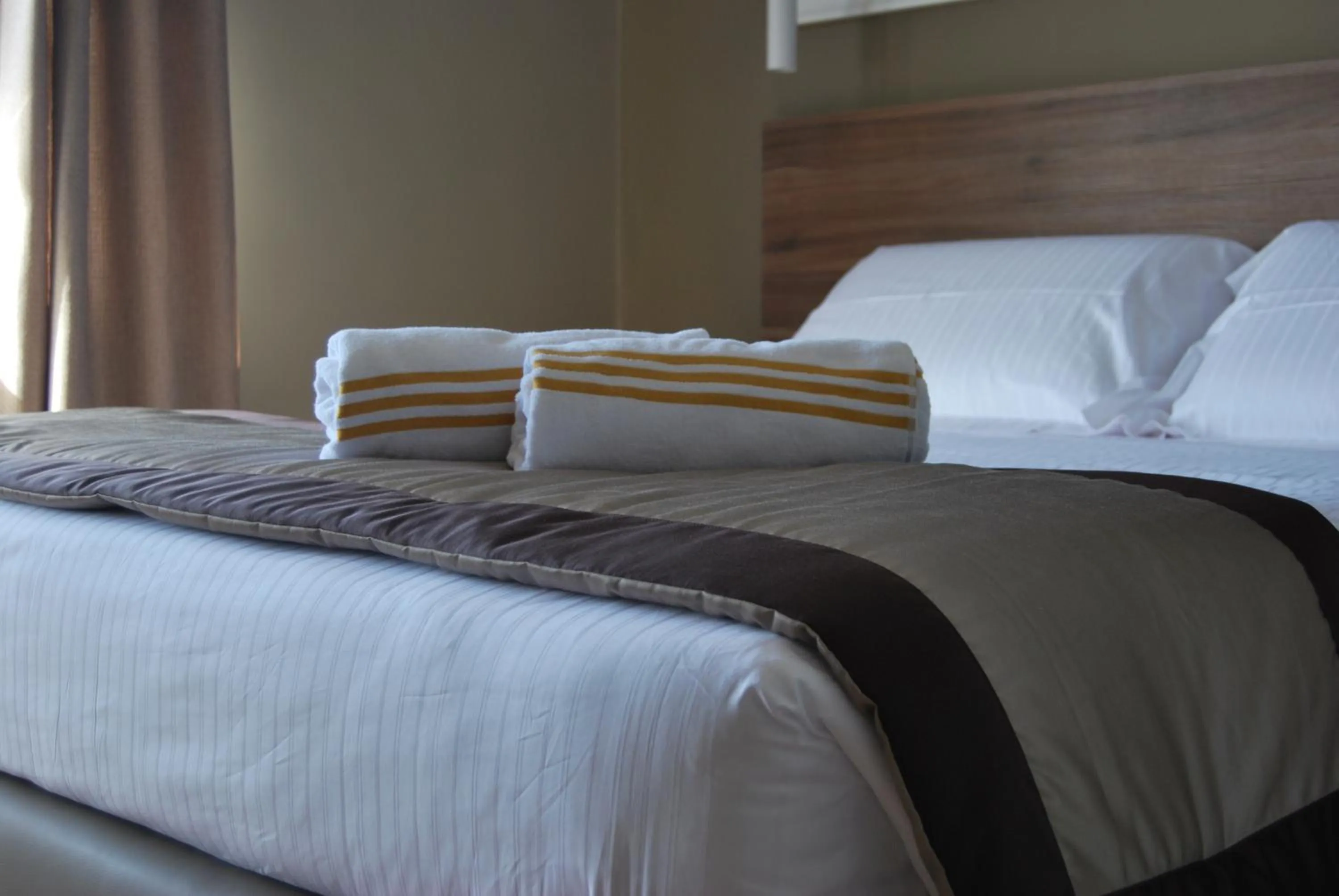 Bed in 7th Floor Suite