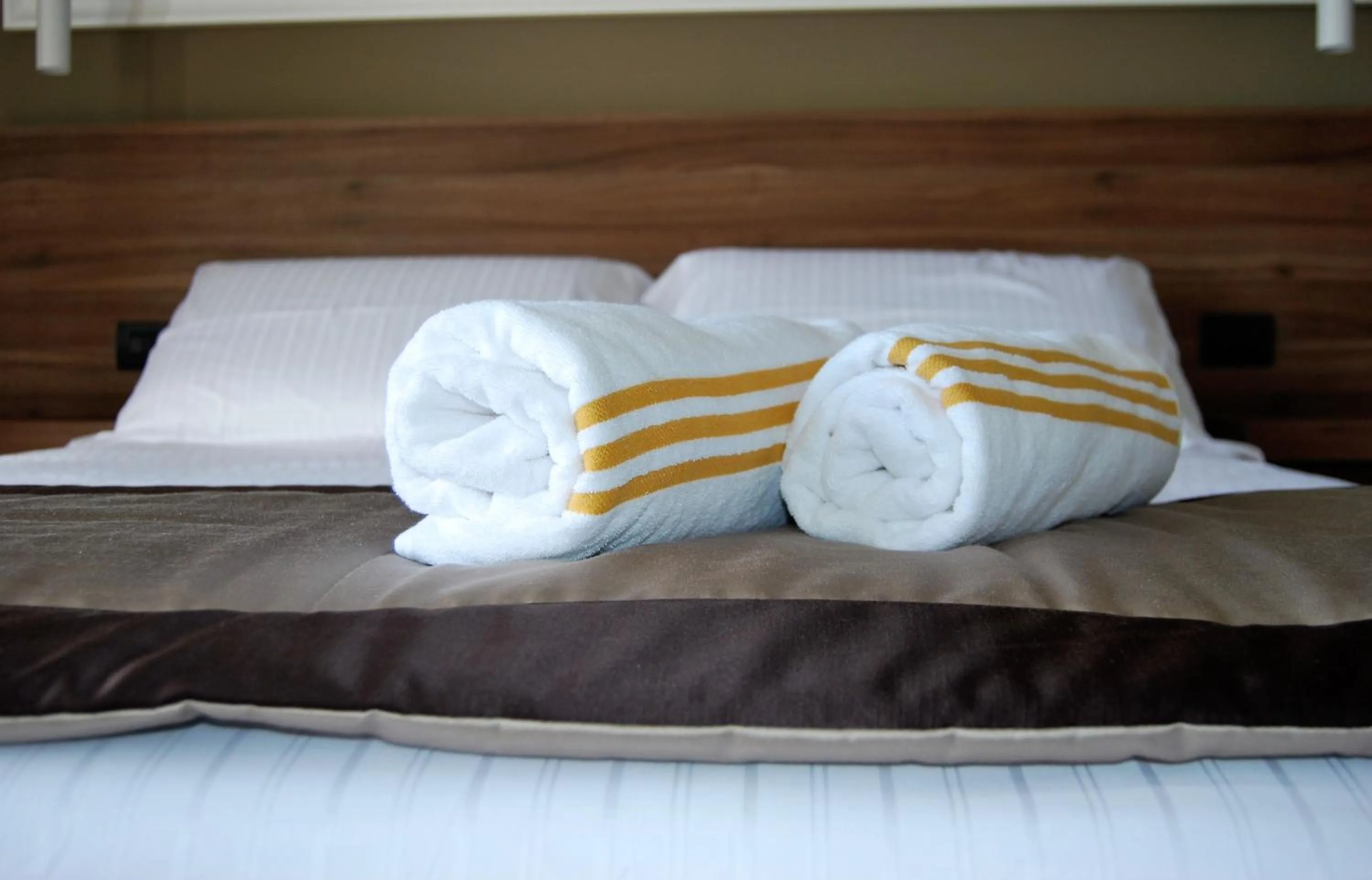 Bed in 7th Floor Suite