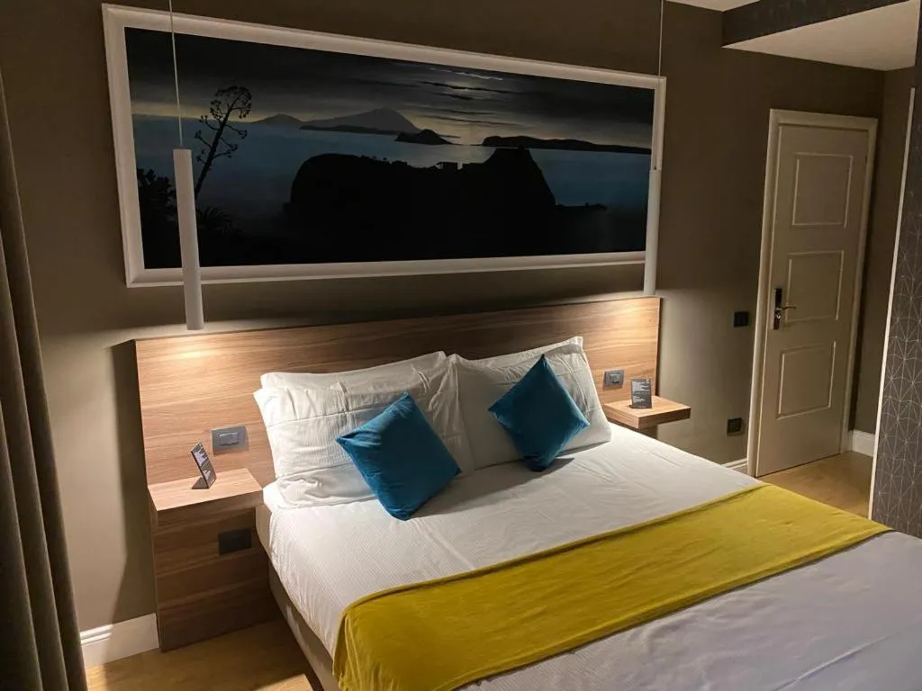 Bed in 7th Floor Suite