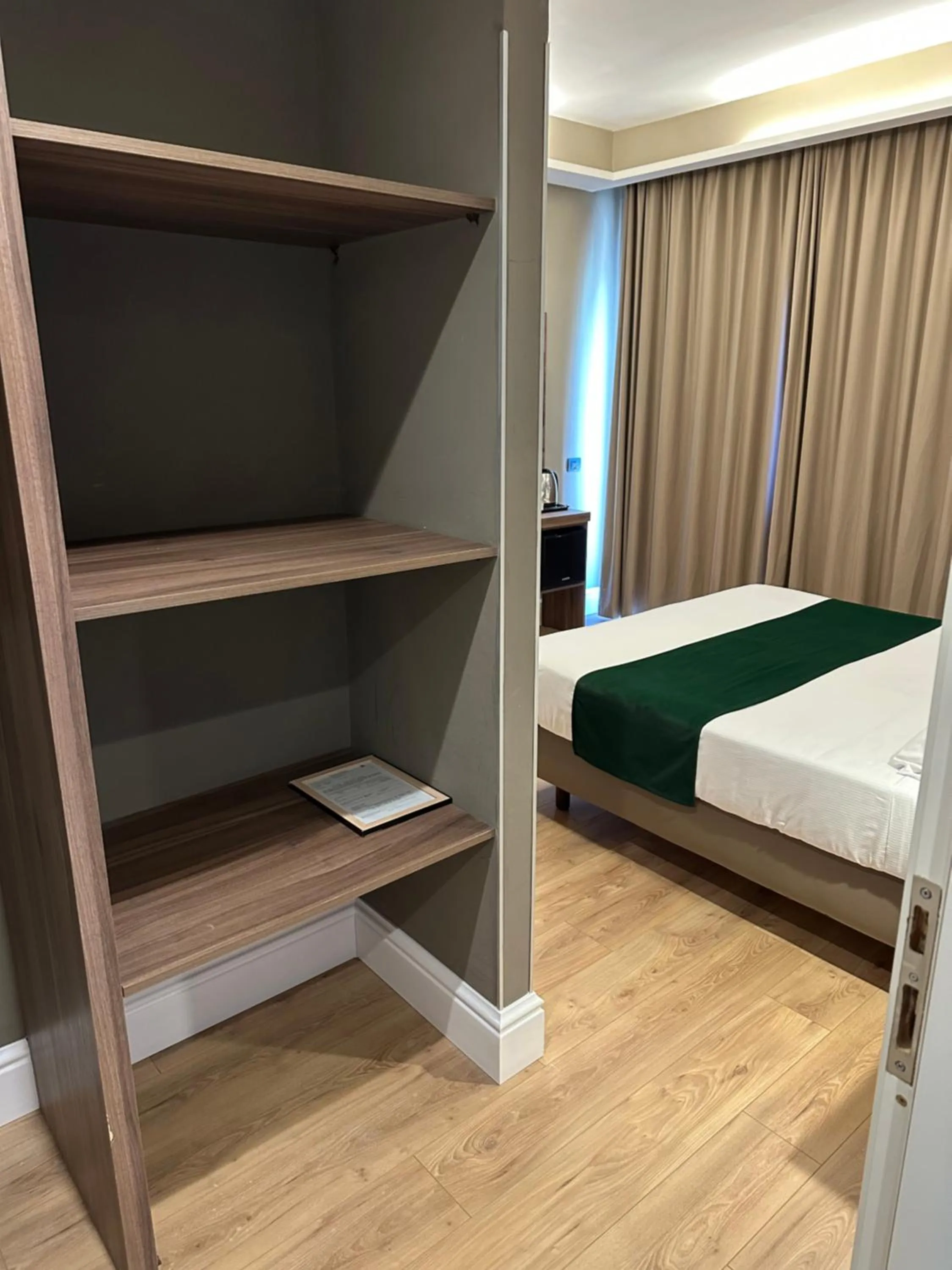 Bed in 7th Floor Suite