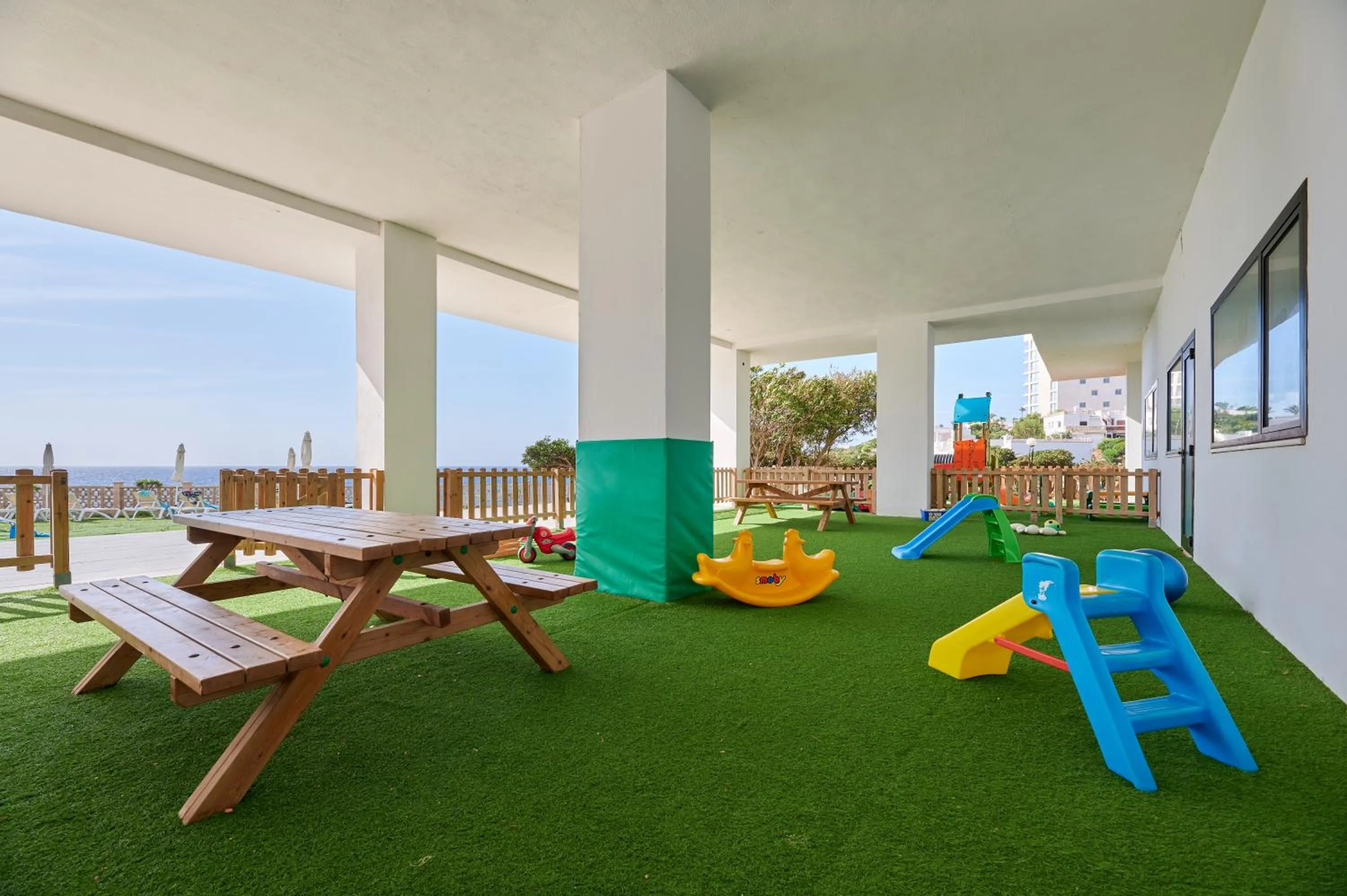 Children play ground in Alua Calas de Mallorca Resort