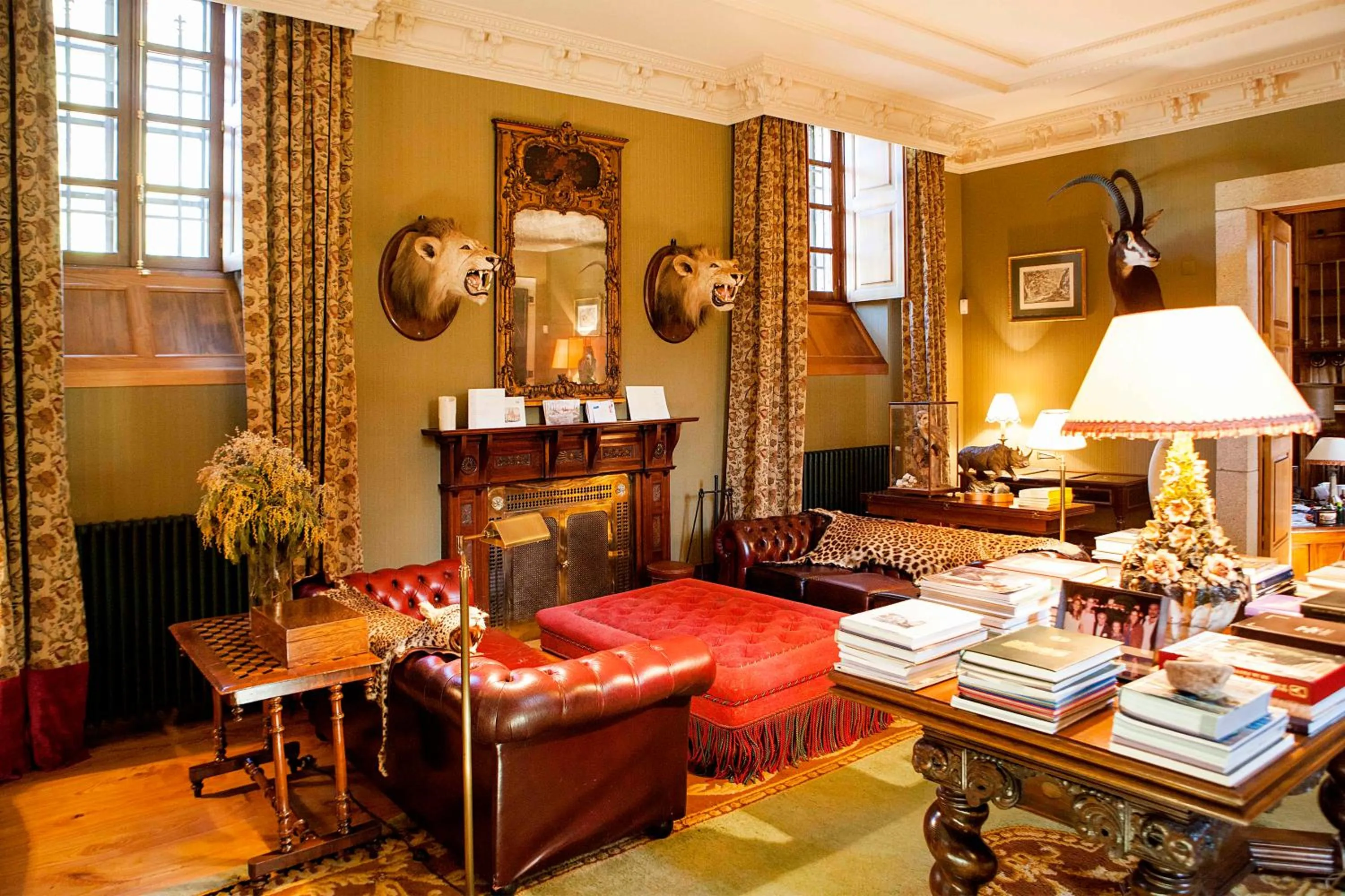 Living room in Pazo de Brandeso & Country Club