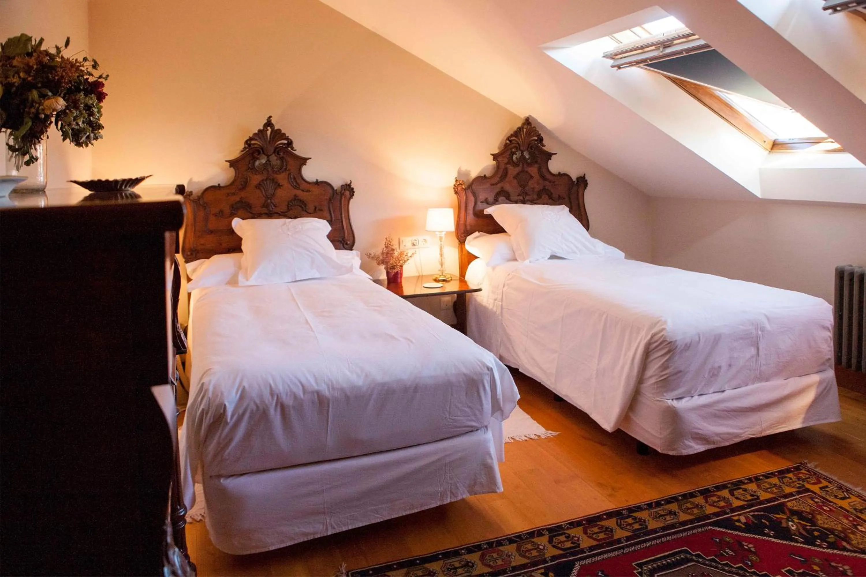 Bed in Pazo de Brandeso & Country Club