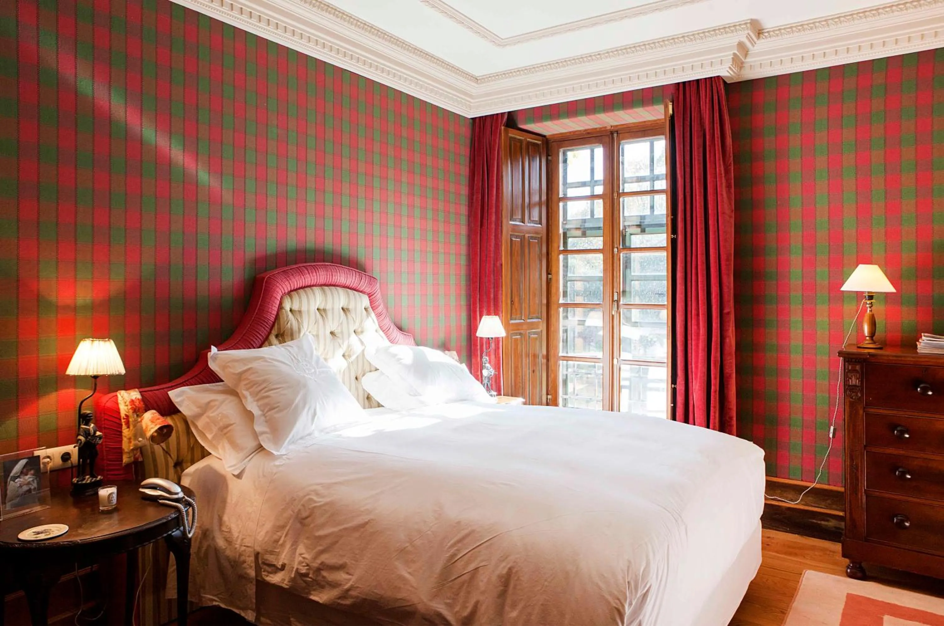 Bed in Pazo de Brandeso & Country Club