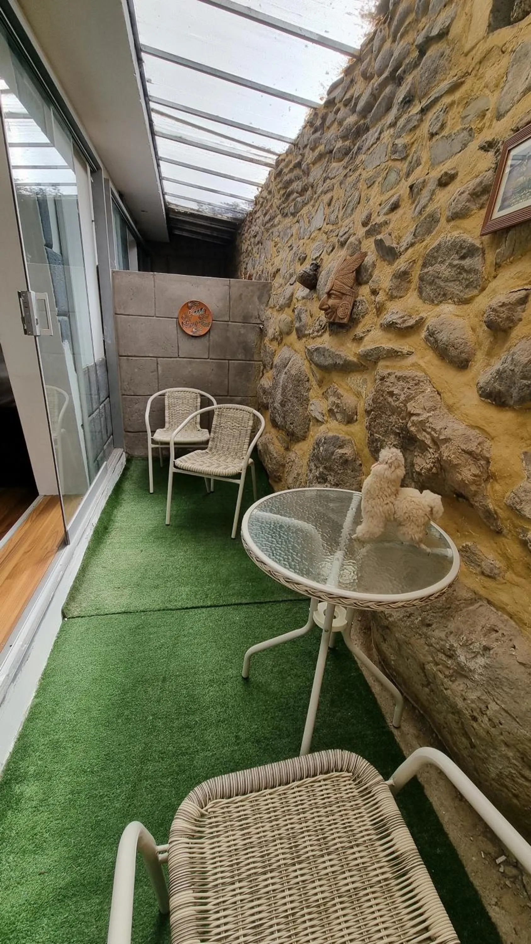 Garden in Ccapac Inka Ollanta Casa Museo