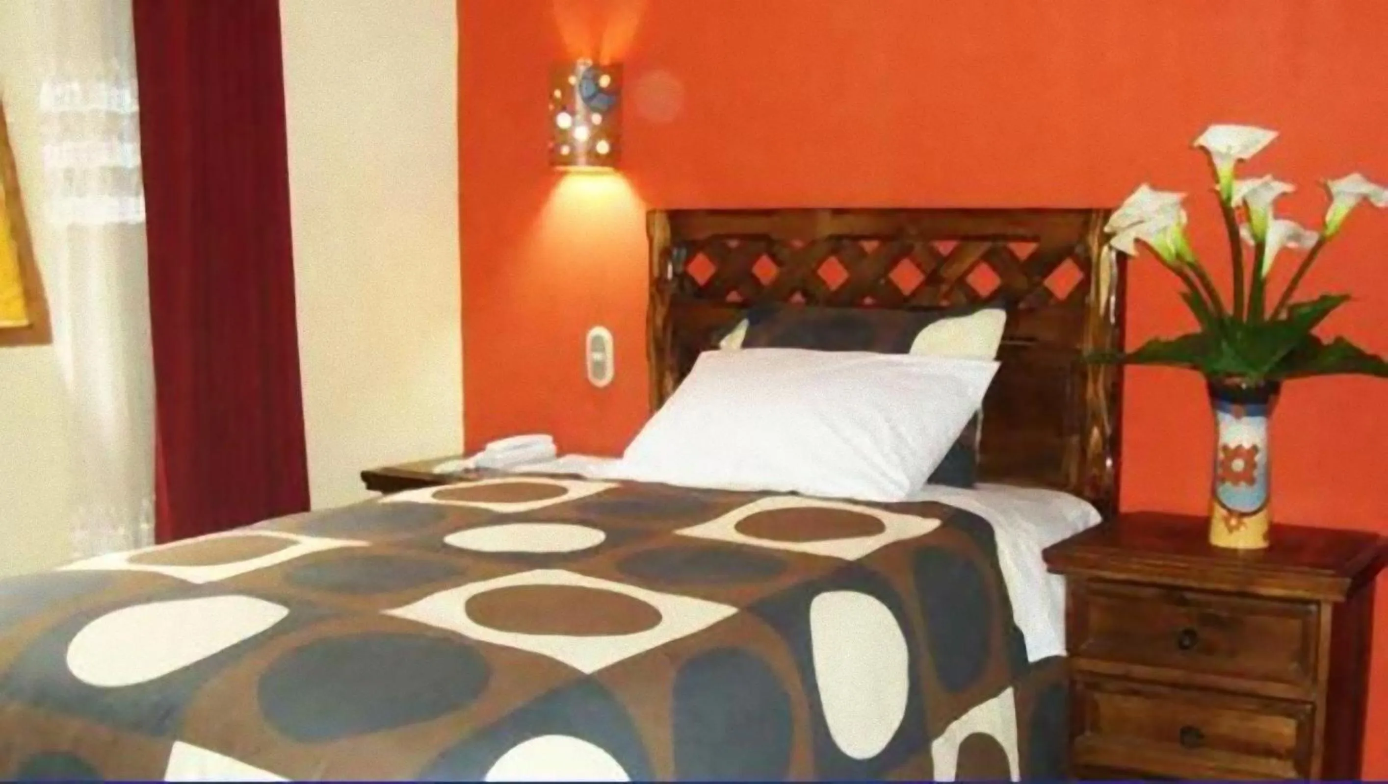 Bed in Ccapac Inka Ollanta Casa Museo