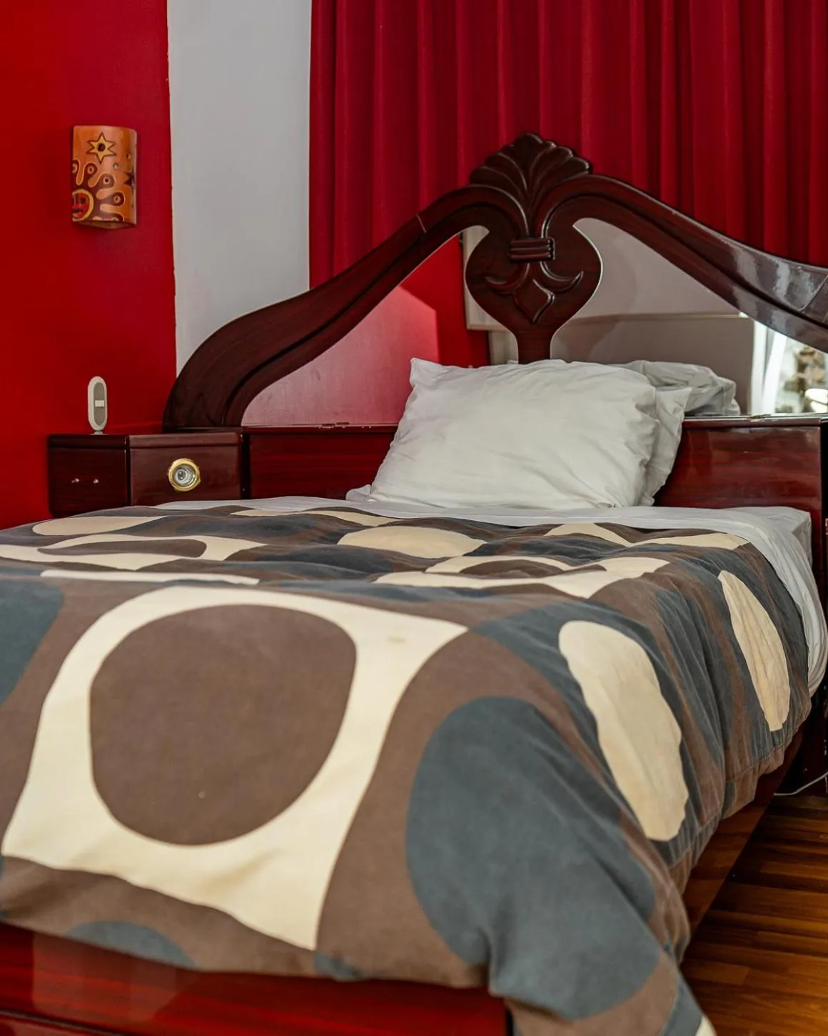 Bed in Ccapac Inka Ollanta Casa Museo